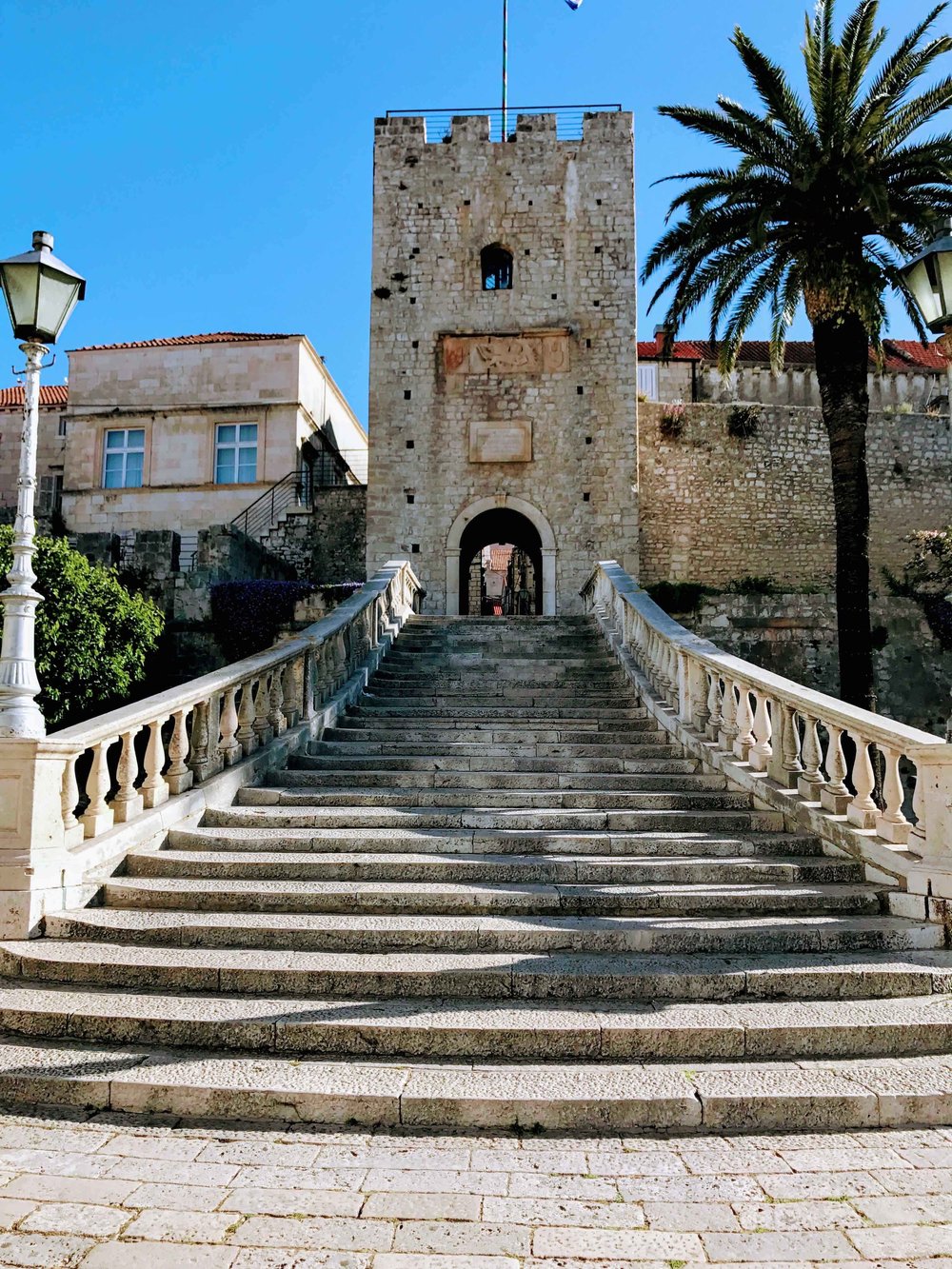 Korcula Guide Tower Revelin Land Gate.jpg