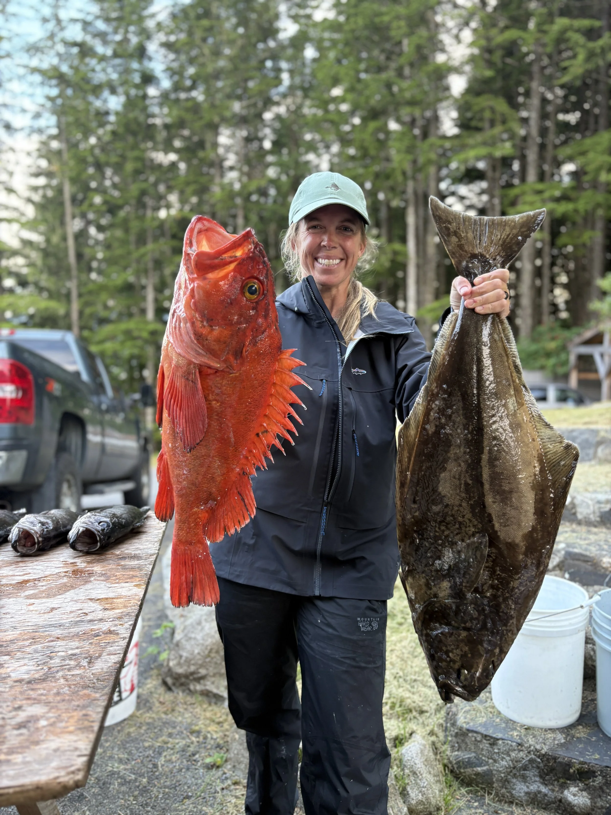 The Catch of the Day: Yellow Eye Rockfish and Halibut