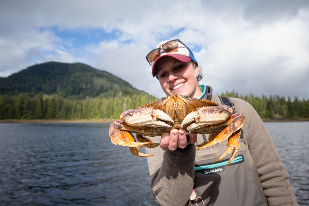 Dungeness crab harvested from Southeast Alaska waters near Wrangell