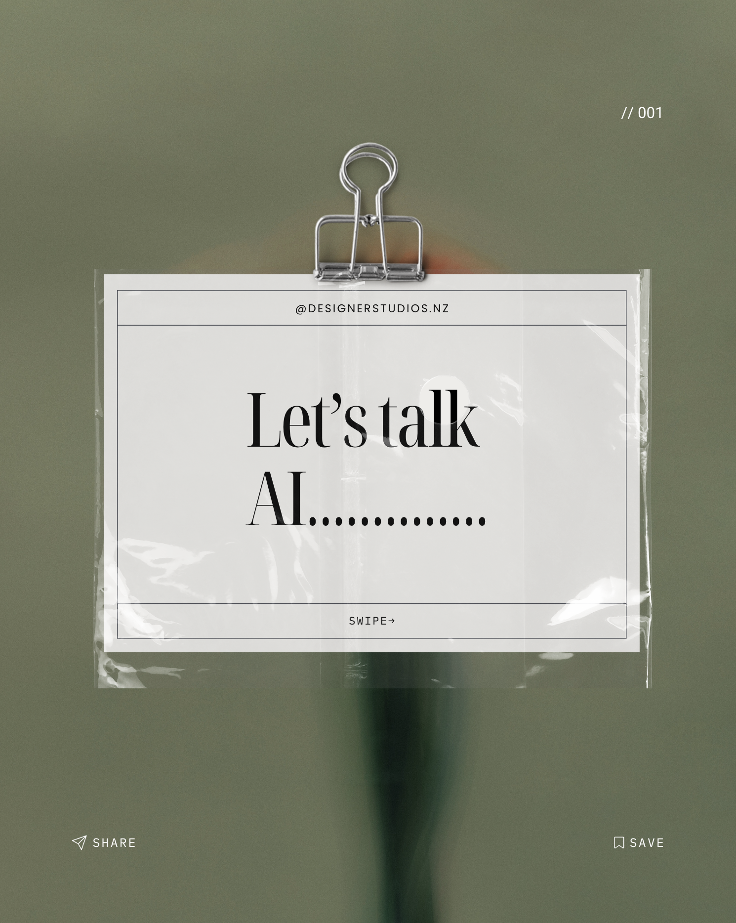 Let’s talk AI…..