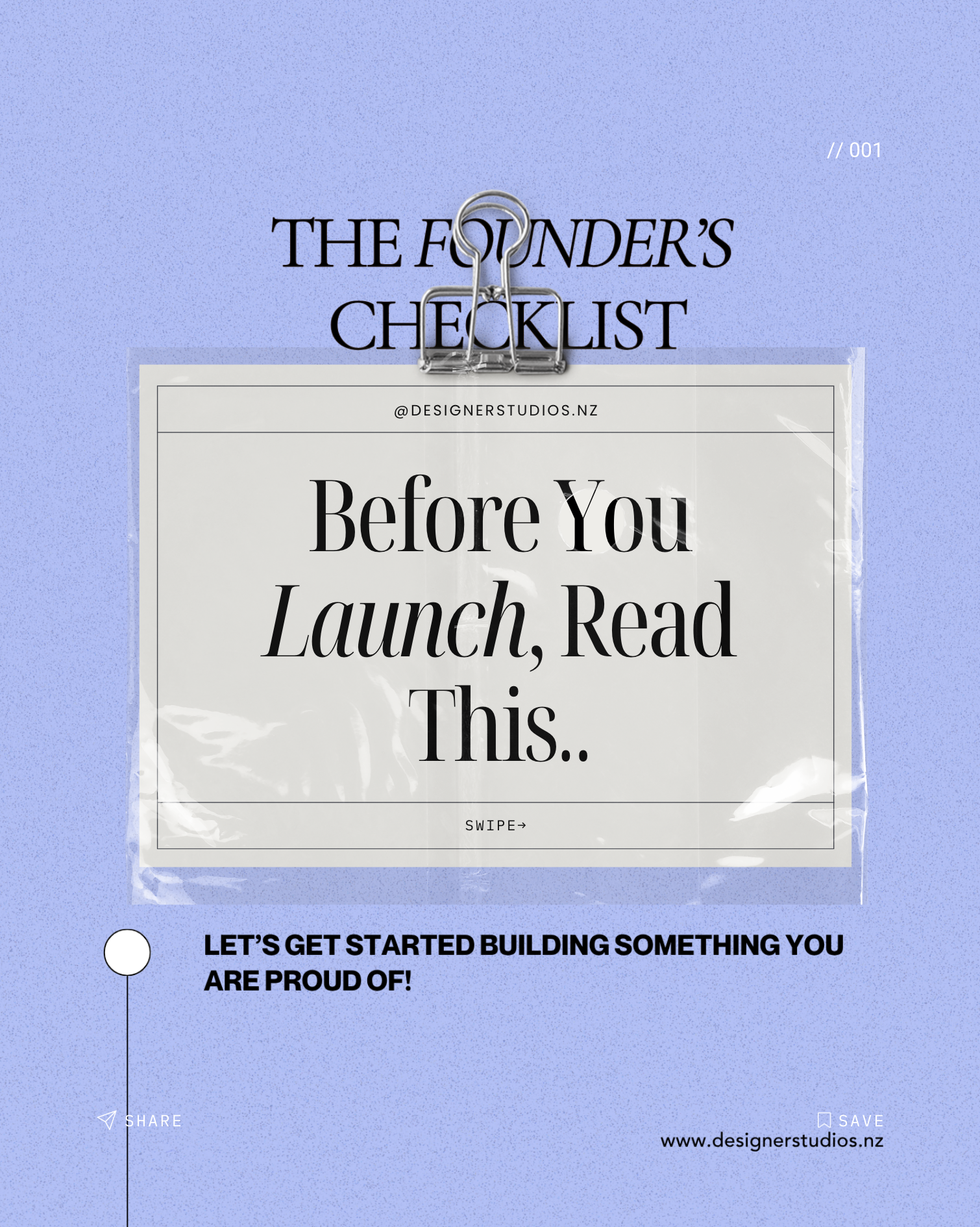Before You Launch, Read This.