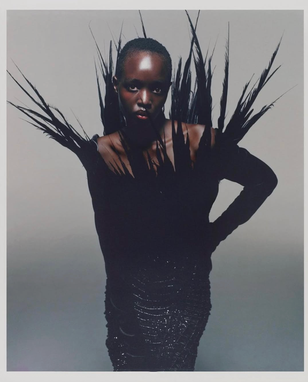 A Sculptural Dress for Renaissance —  Beyonce × Balmain