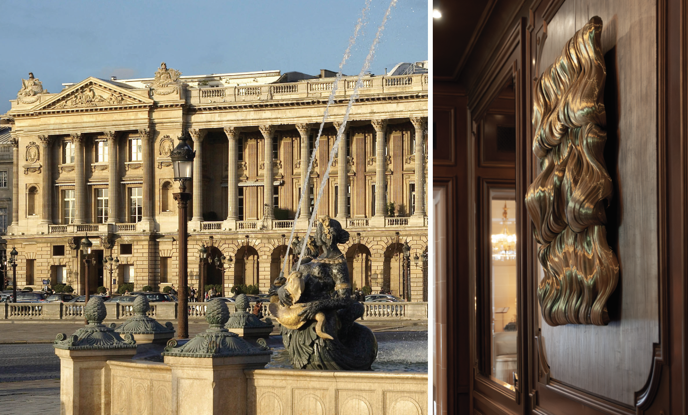 An intimate exhibition in               the heart of Paris.