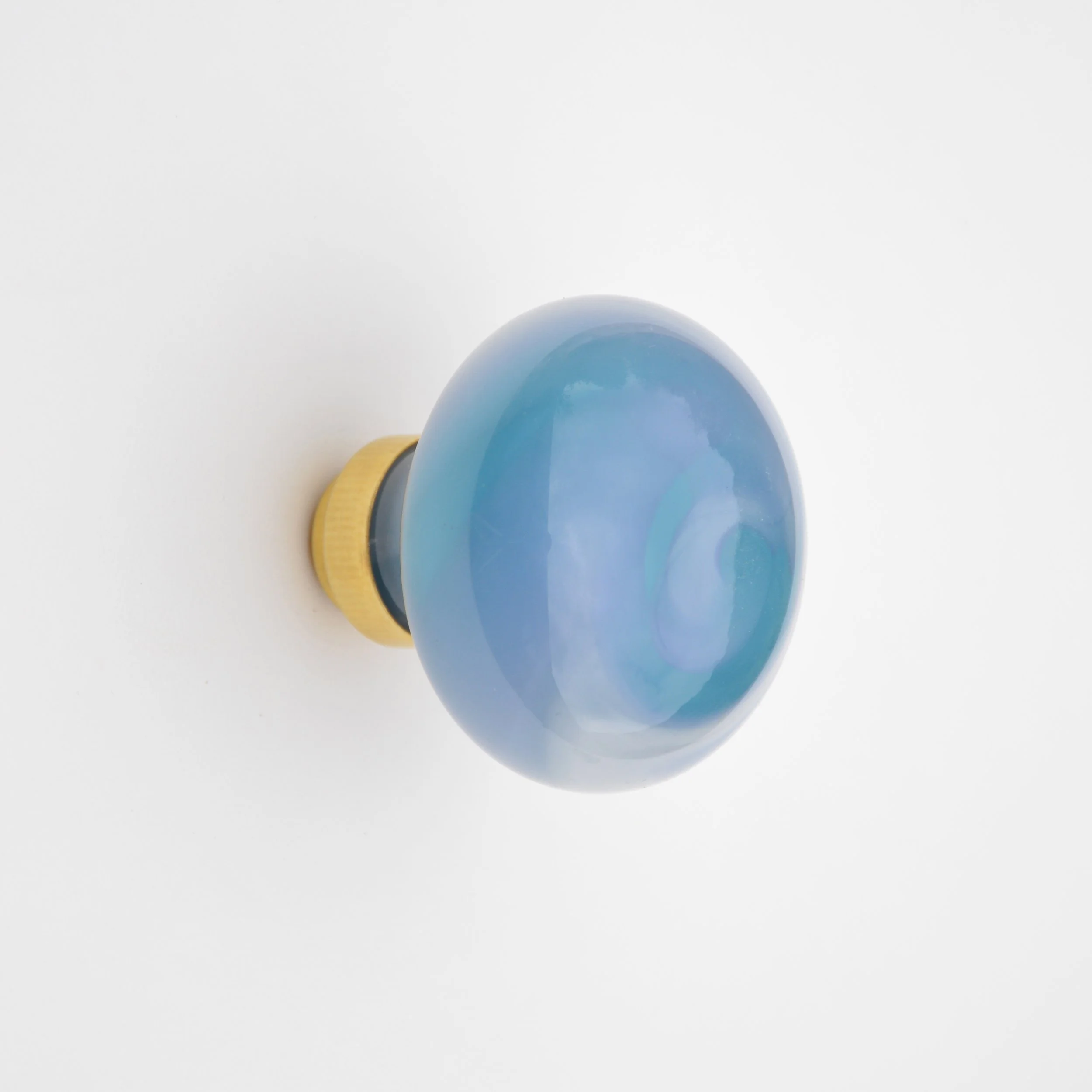 Turquoise Carrara Knob
