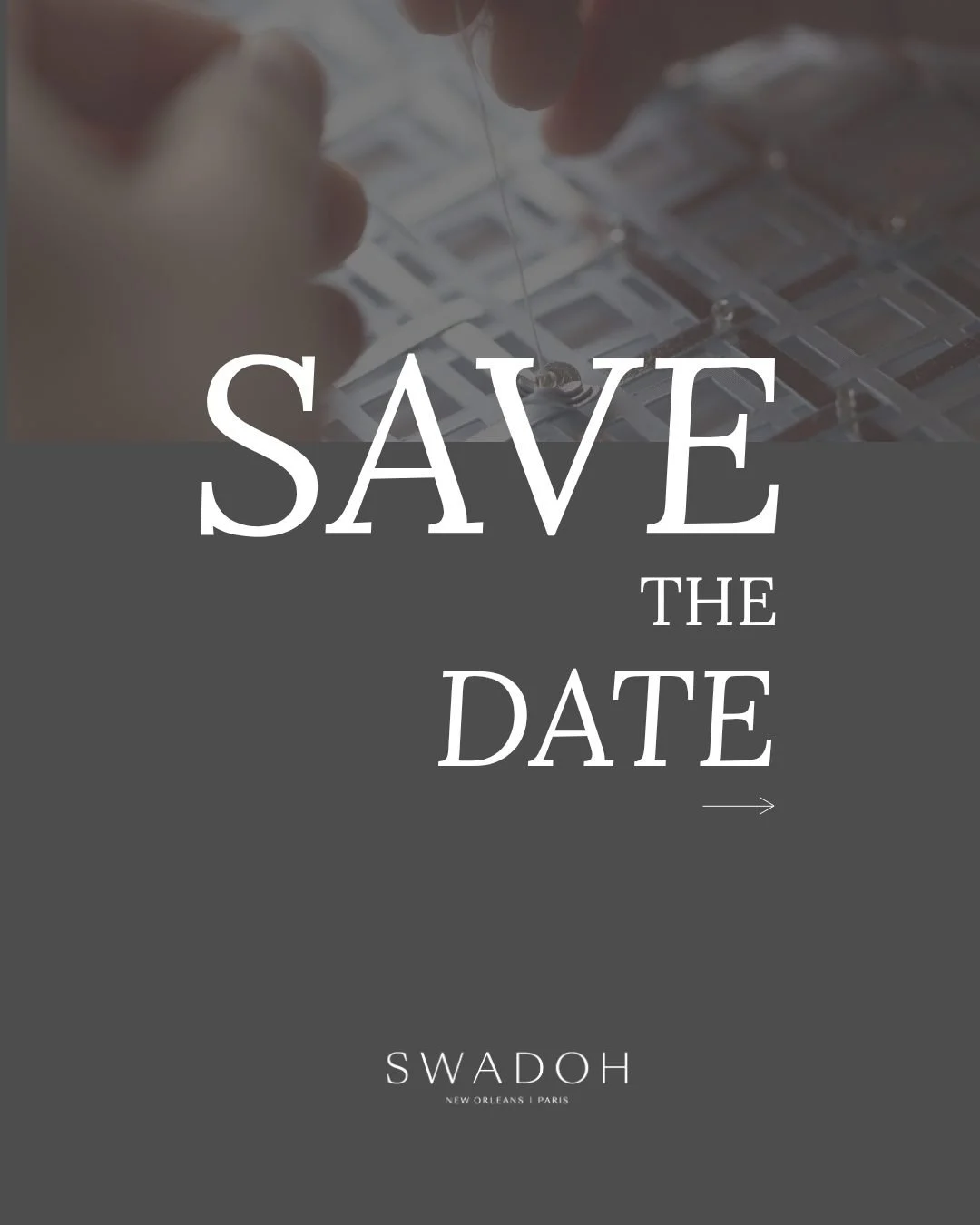 This January, step behind the atelier doors.

During Paris D&eacute;co Off and Maison&amp;Objet, SWADOH invites you to Atelier Encounters Paris 2027 &mdash; three days of creative conversations, exceptional craftsmanship, and new possibilities.

Acro