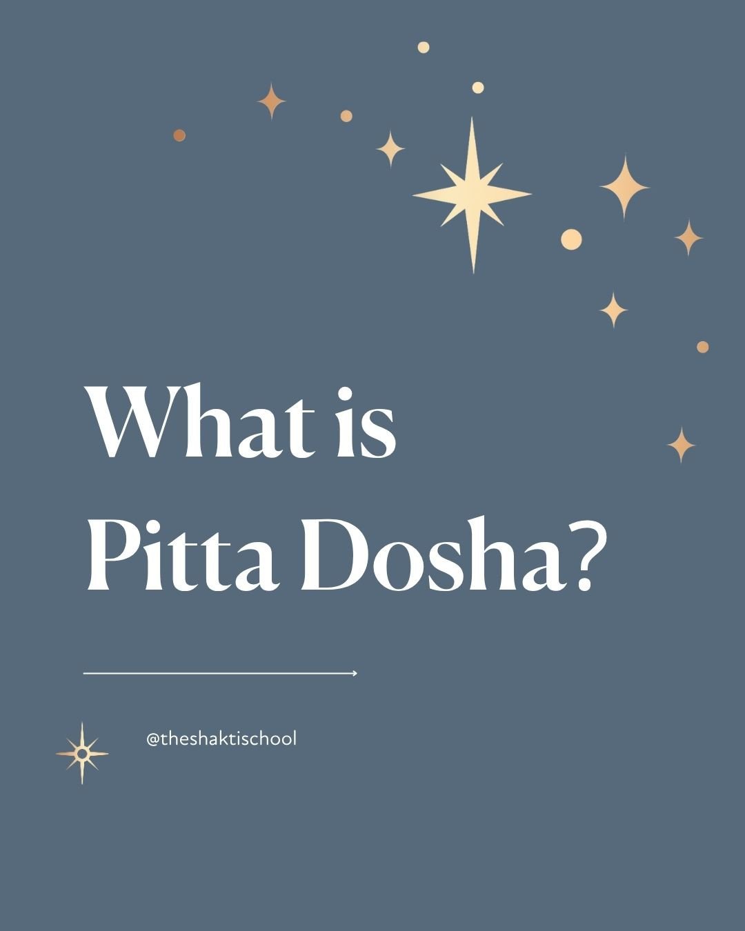 We all have Pitta dosha in our constitution, but some of us have a bit more &ldquo;fire&rdquo; inside. 🔥⁠
⁠
It&rsquo;s important to get to know the qualities of Pitta dosha&mdash;especially if you live in the Northern Hemisphere&mdash;because as we 