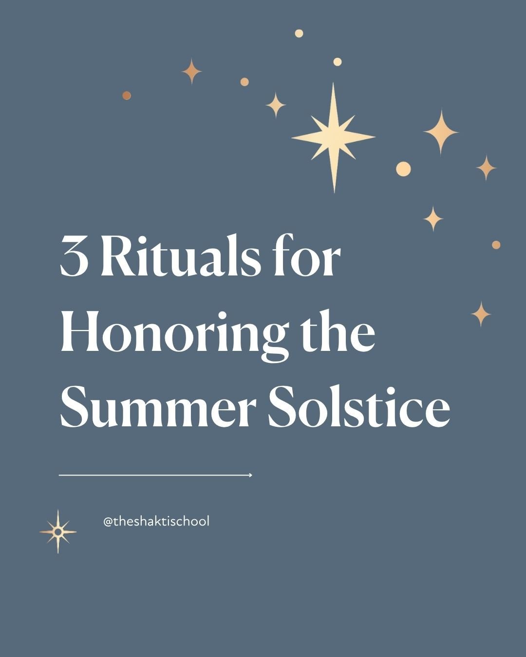On the summer solstice, the earth is closest to the sun. Solar energy reaches a peak, and we can experience this solar energy within us on a subtle level if we pay close attention.⁠
⁠
The solstice is a time to let our UP + OUT energy flow, experience