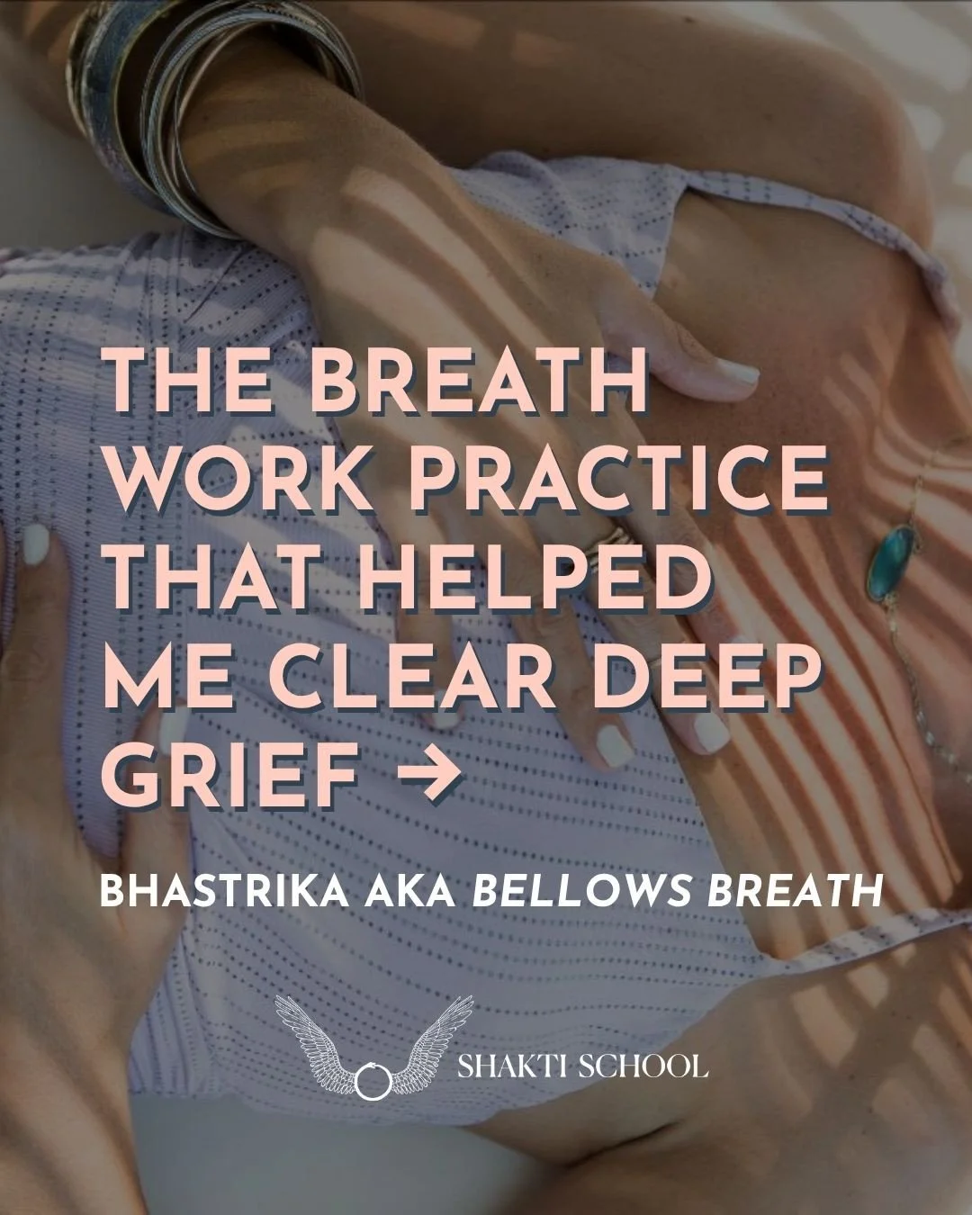 The wheezy, lengthened exhales of Bellows Breath tones the vagus nerve, calming anxiety and easing the heart. Try this practice and feel for yourself how it leaves you bright, clear and lighter.⁠
⁠
Keep in mind: skip this if you&rsquo;re pregnant, on