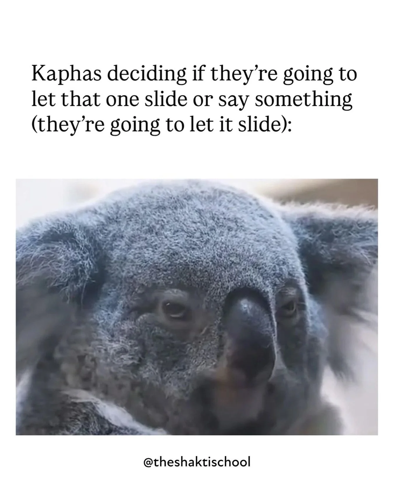 OR&hellip; they&rsquo;ll say something in the most emotionally intelligent way imaginable. 🌿🌊 Kaphas often tolerate a lot before speaking because they value peace, loyalty and preserving connection. Under stress, they may withdraw, over-accommodate