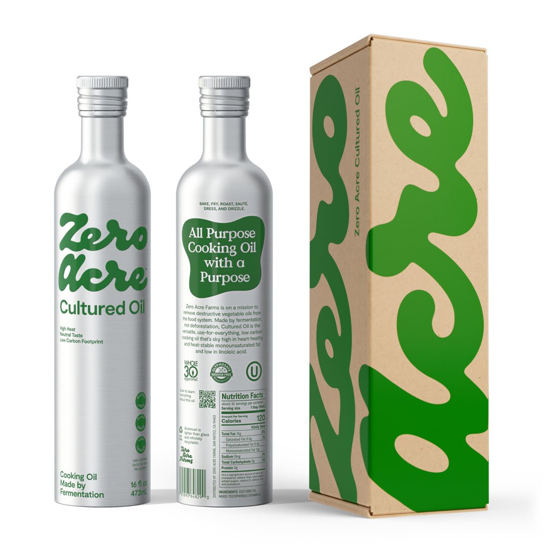 Zero Acre Farms launches a Cultured Oil with a Purpose