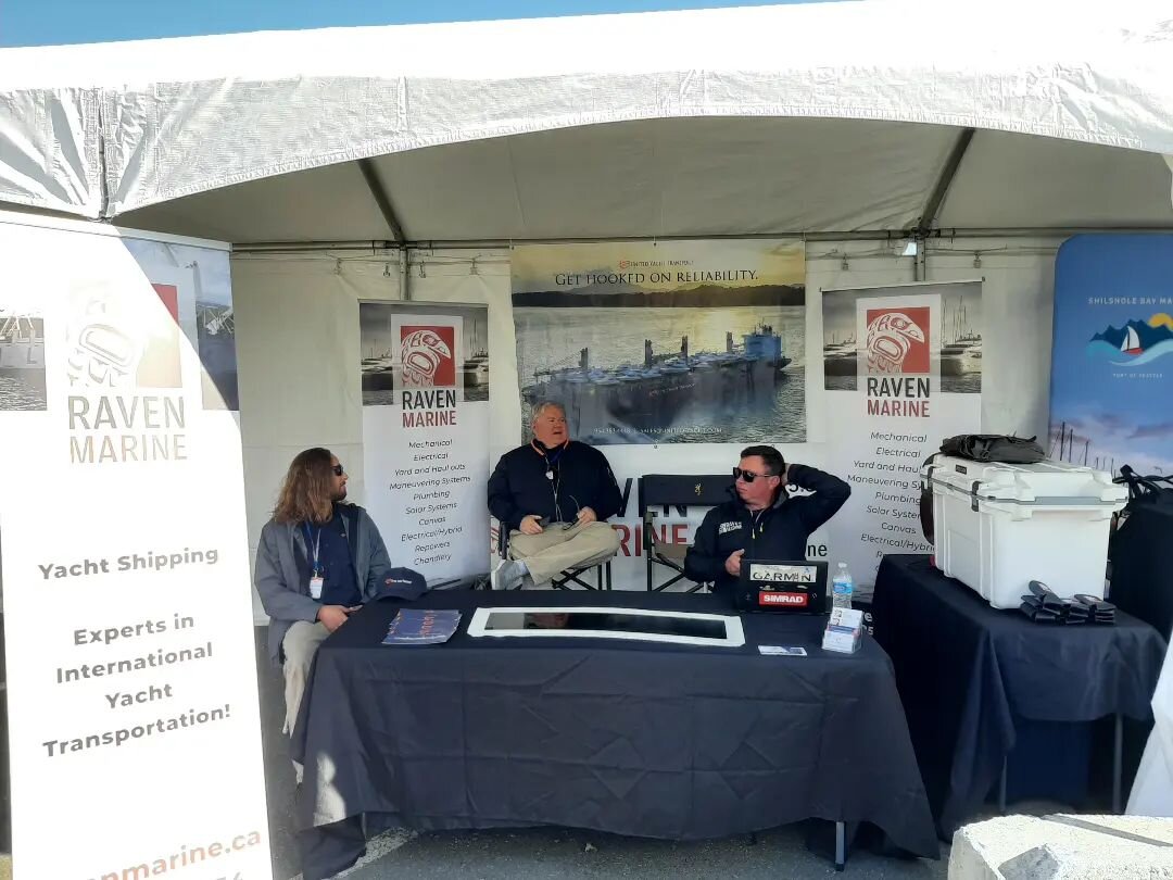 Come visit our booth at the Anacortes boat show!