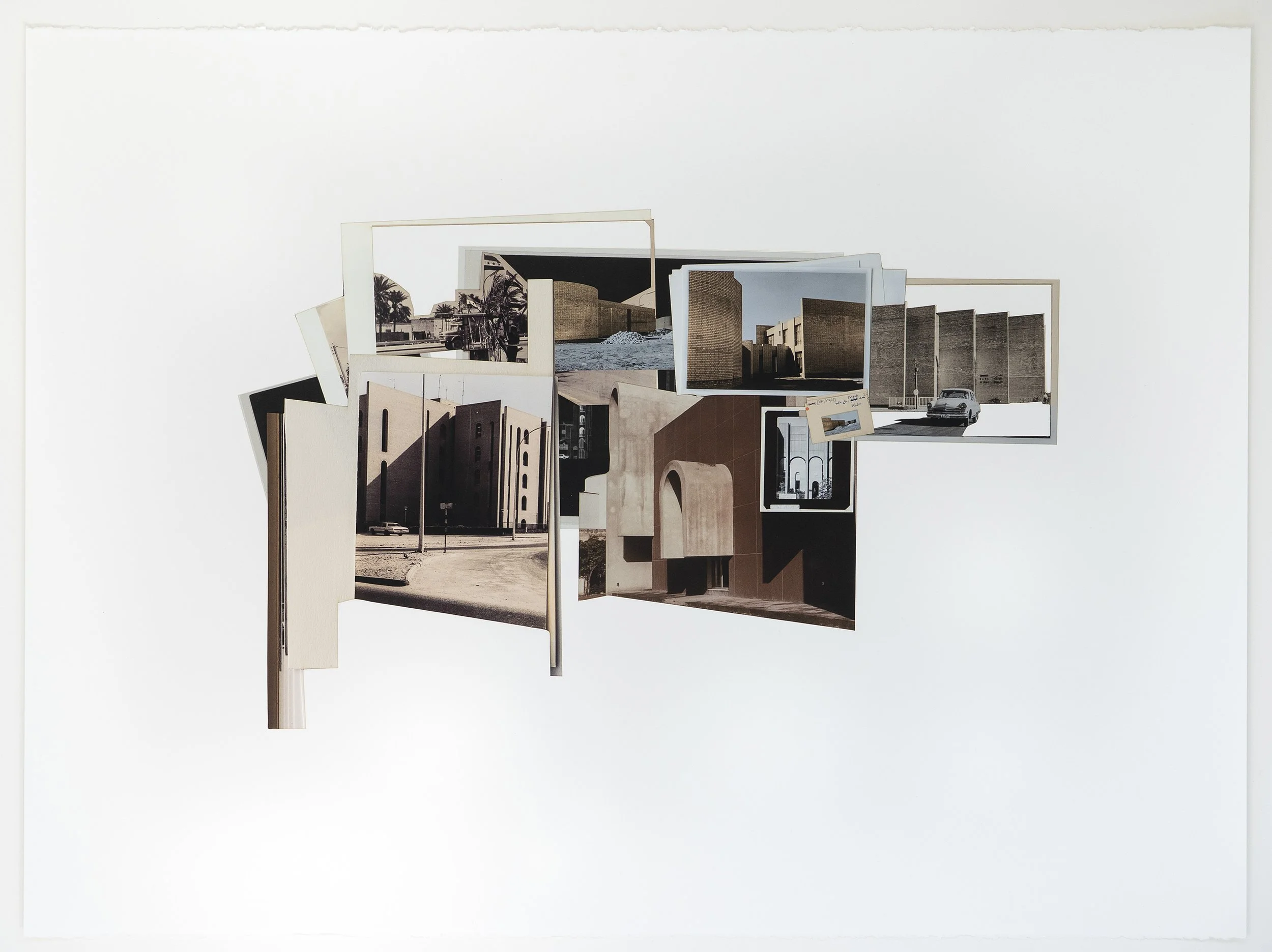 Right of Occupancy, 2025
Mixed media collage
57 x 76 cm