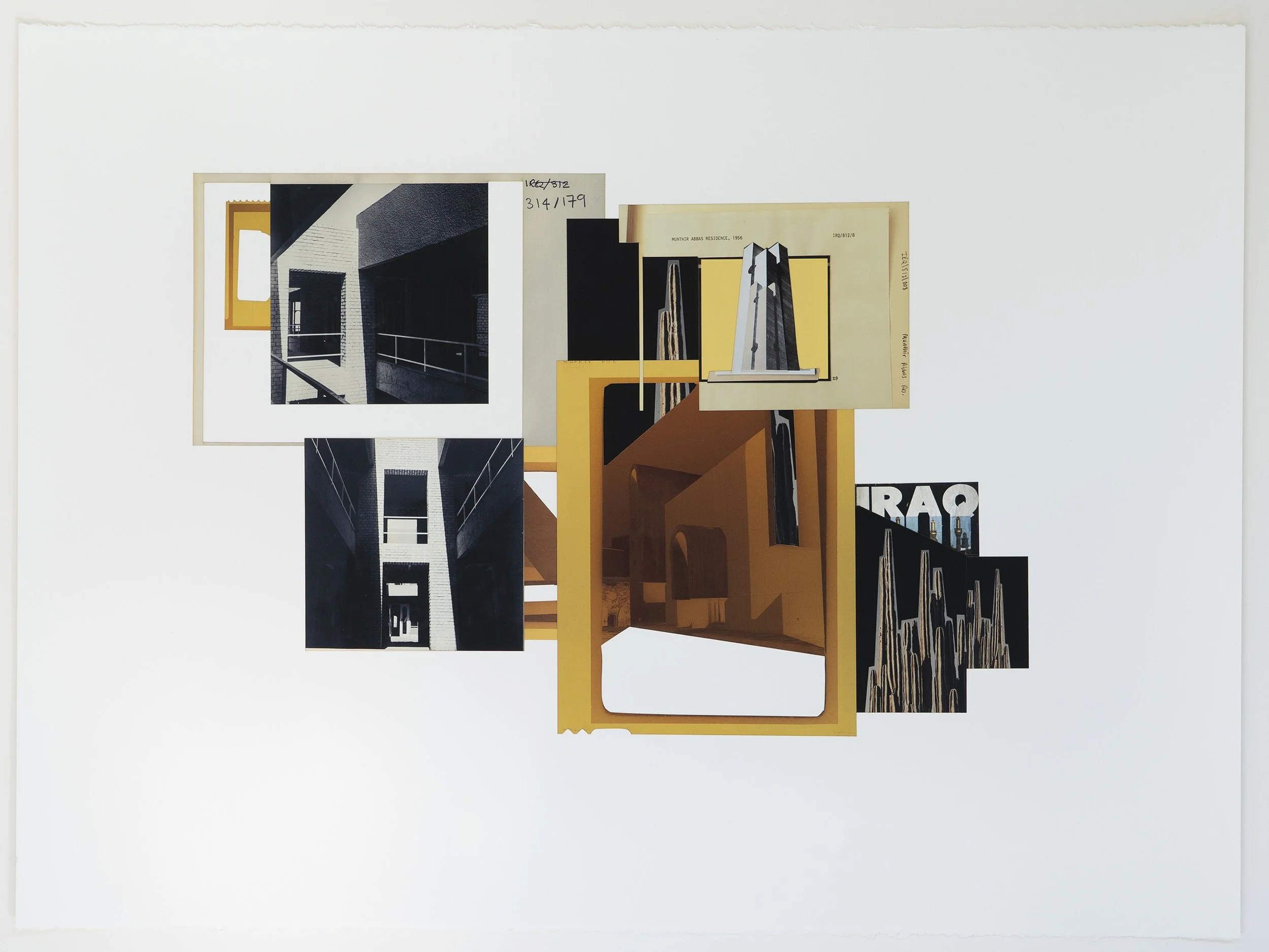 Cite Without Seeing, 2025
Mixed media collage
57 x 76 cm