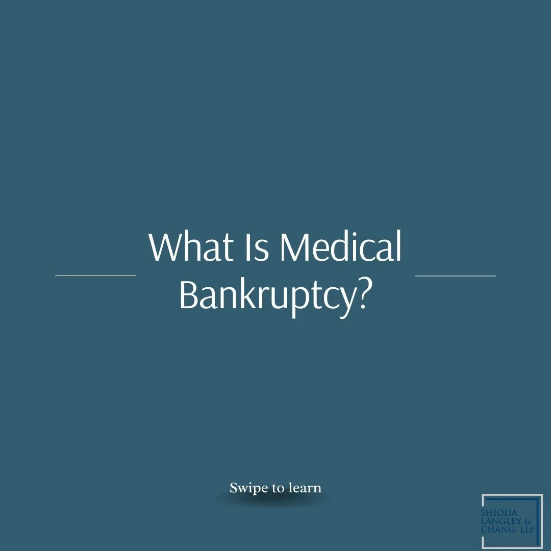 If you are facing overwhelming medical debt, you don&rsquo;t have to go through it alone. In some cases, filing medical bankruptcy can help. Swipe for a few key considerations ↩️

We're here to provide the guidance and support you need to find the be