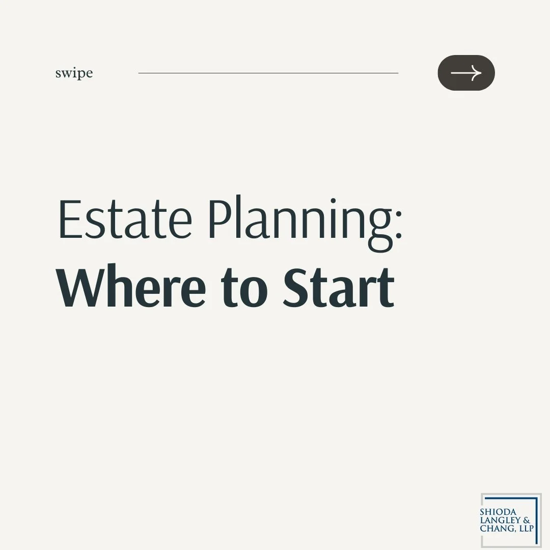 Taking control of your estate plan ensures your assets are protected and your wishes are honored. Swipe through to learn the key steps in getting started ↩️

Ready to take the next step? Our firm can help ensure your estate plan is legally sound and 