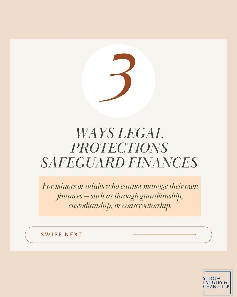 When people think about planning for a loved one who can&rsquo;t manage finances on their own, they often focus on caregiving responsibilities. But these plans can also play a key role in protecting financial assets. Depending on the situation, this 