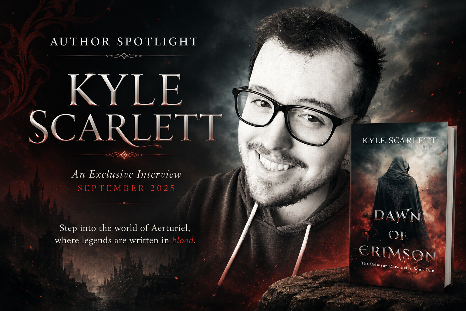 Kyle Scarlett (An Author Spotlight Interview - September 2025)