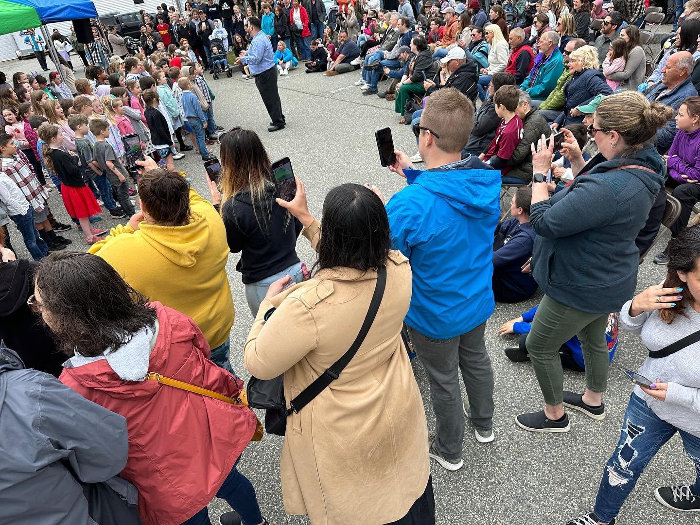 Arts Fest shout out: thank you to all of the FAMILIES who came out together today to see art, hear music, create together, and have fun! You all braved an iffy forecast, and we appreciate you braving the wind and the chill to celebrate your kids.