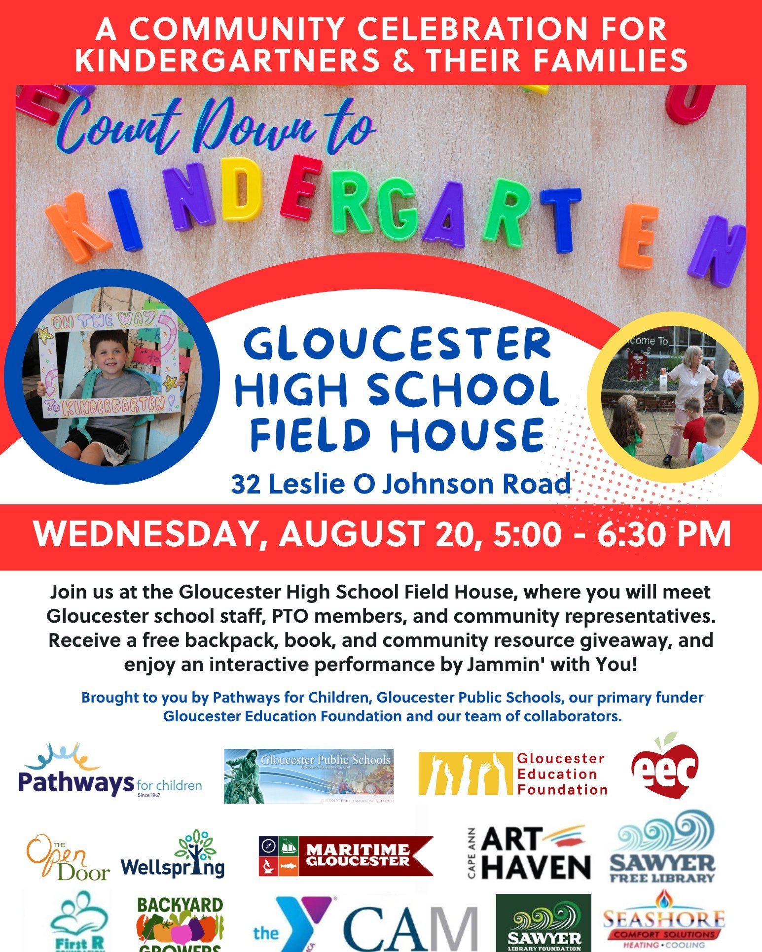 It's only mid-July, so we DEFINITELY ABSOLUTELY POSITIVELY ARE NOT counting down the days until school yet...but...save the date for Countdown to Kindergarten! Class of 2038, we're getting ready for you! πππΌππΏππΎππ½