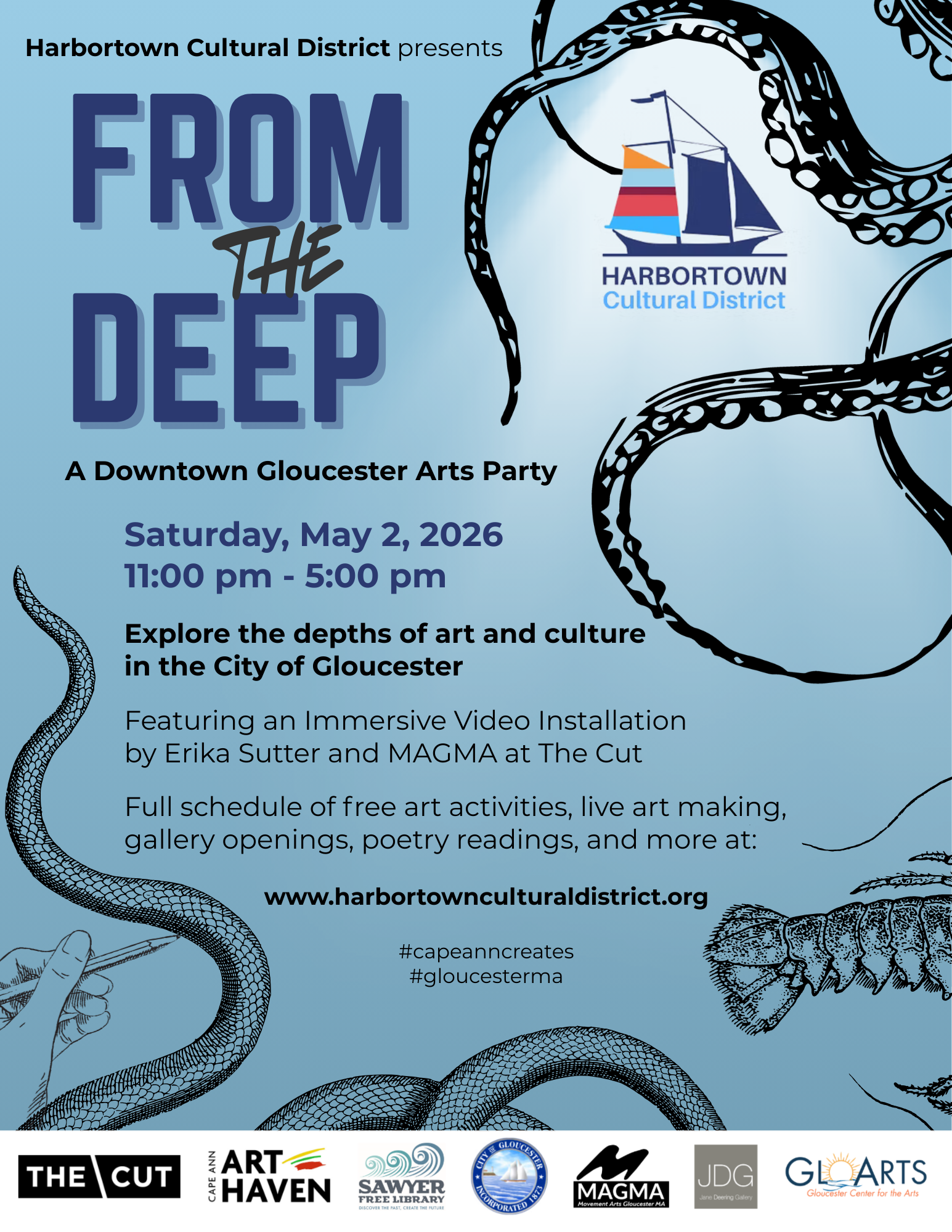 From the Deep: A Downtown Gloucester Art Party