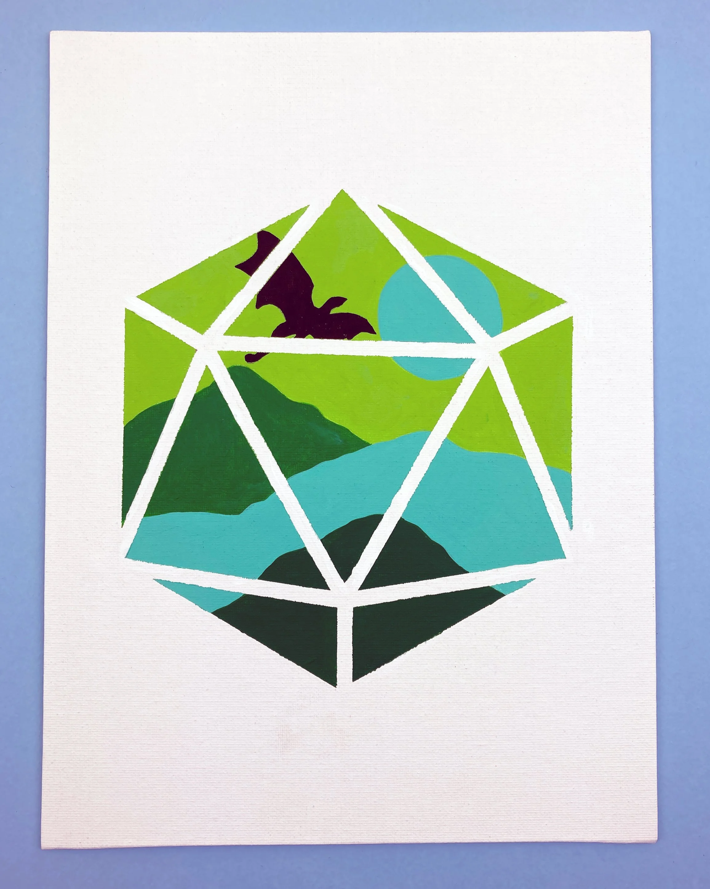 Dungeons & Dragons Painting with Pop Up Art School