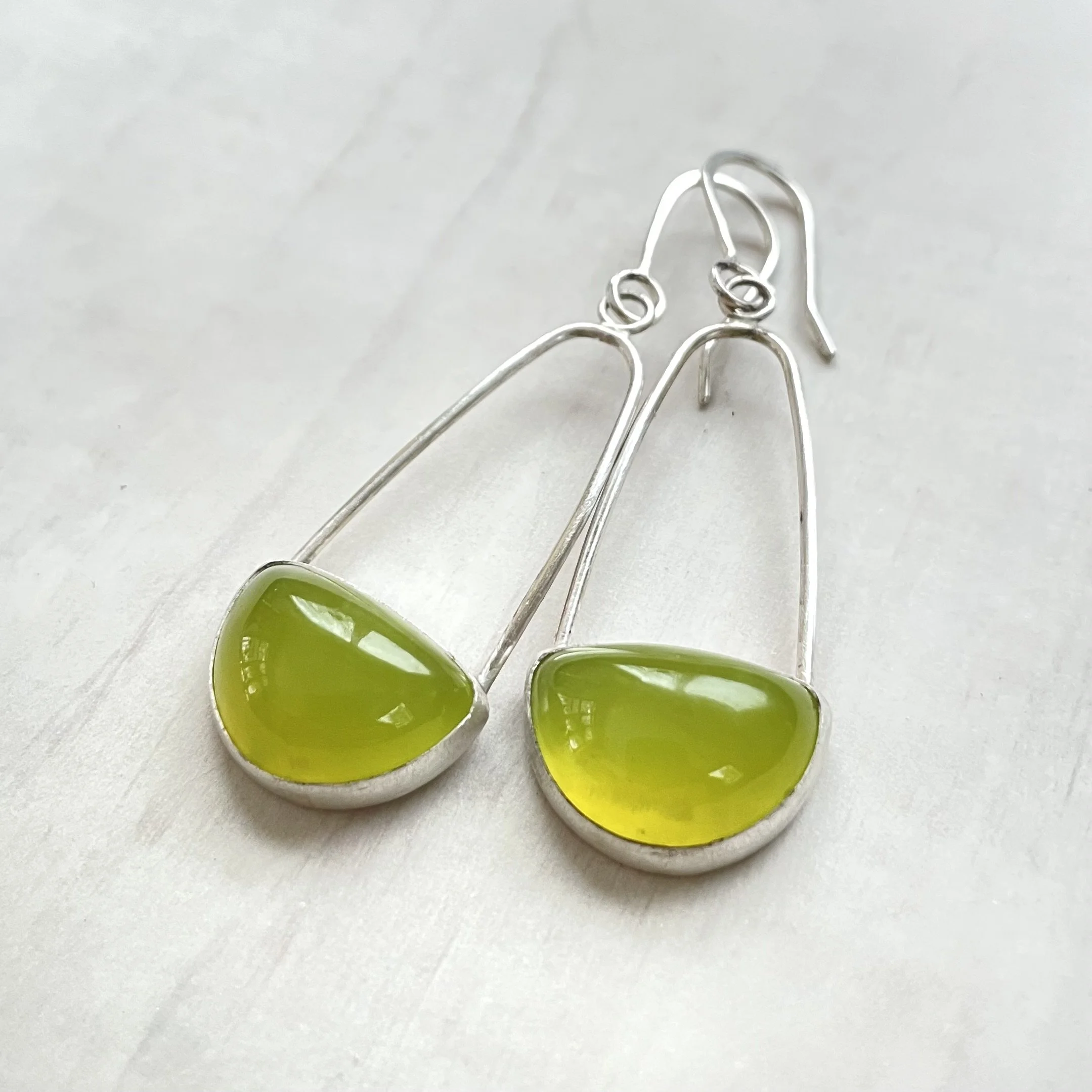 Vesuvianite Earrings