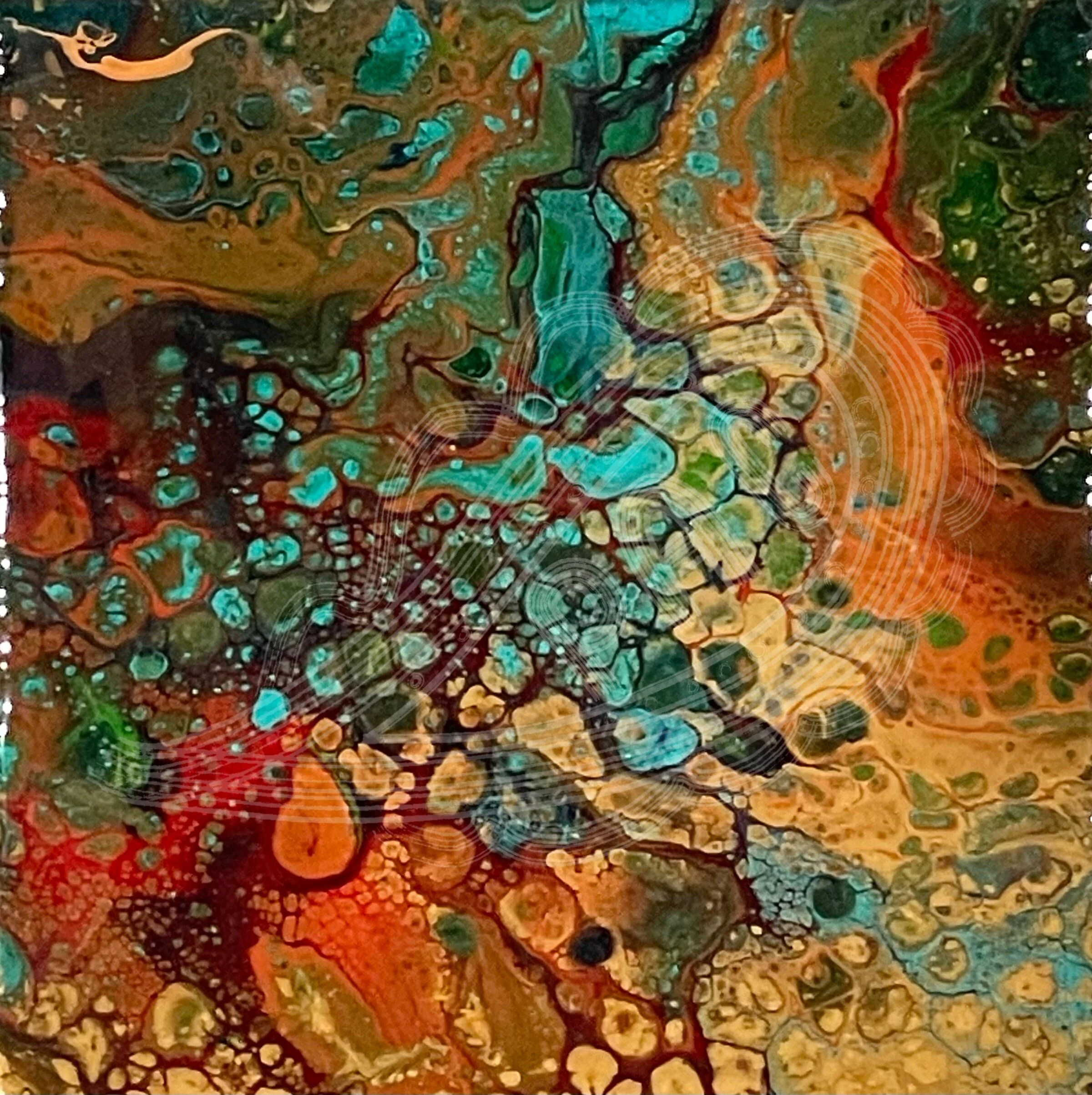 "A Wicked Kindling" 12" x 12"