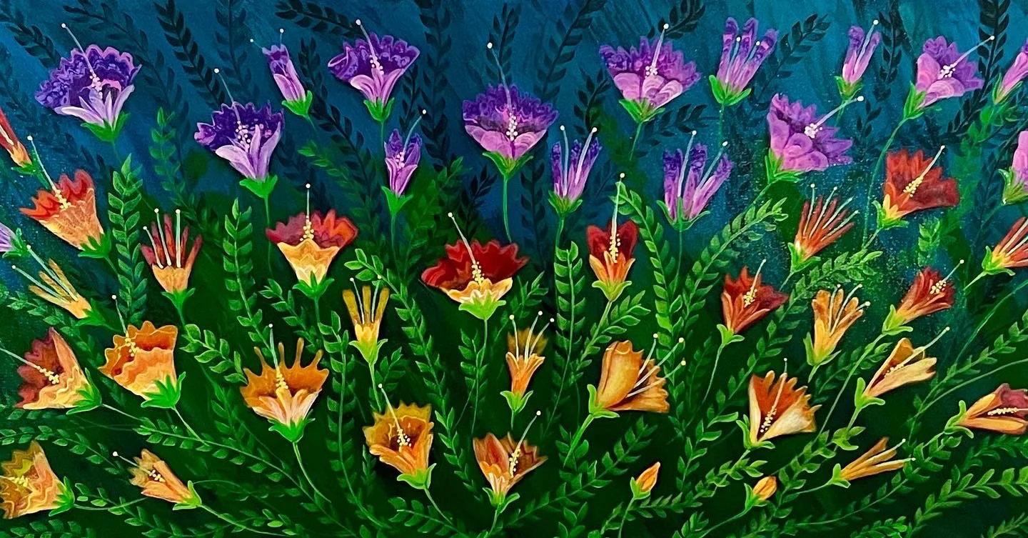 Tierra de mi Corazon 16"x40" (sold)