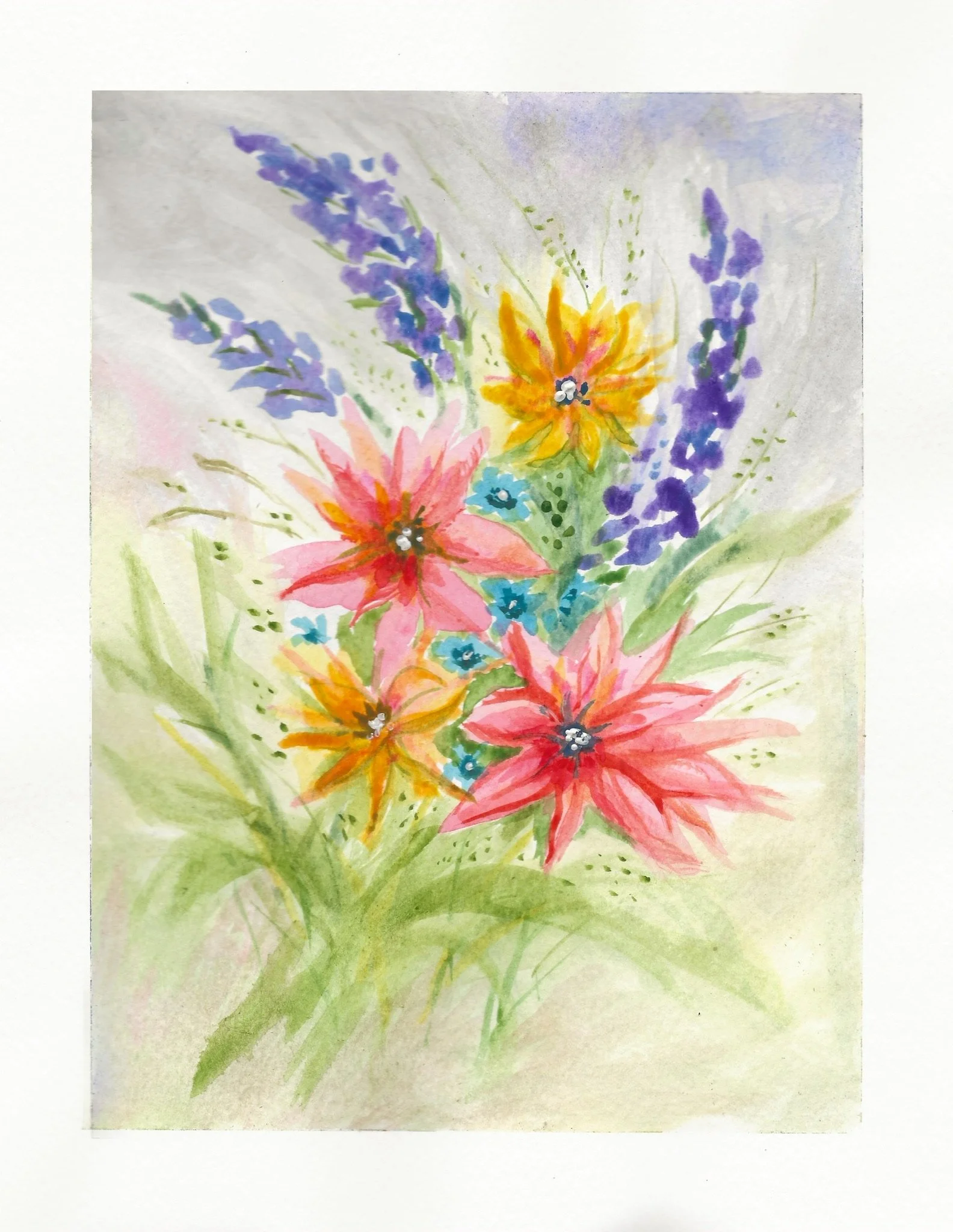 For You 10"x8" Watercolor