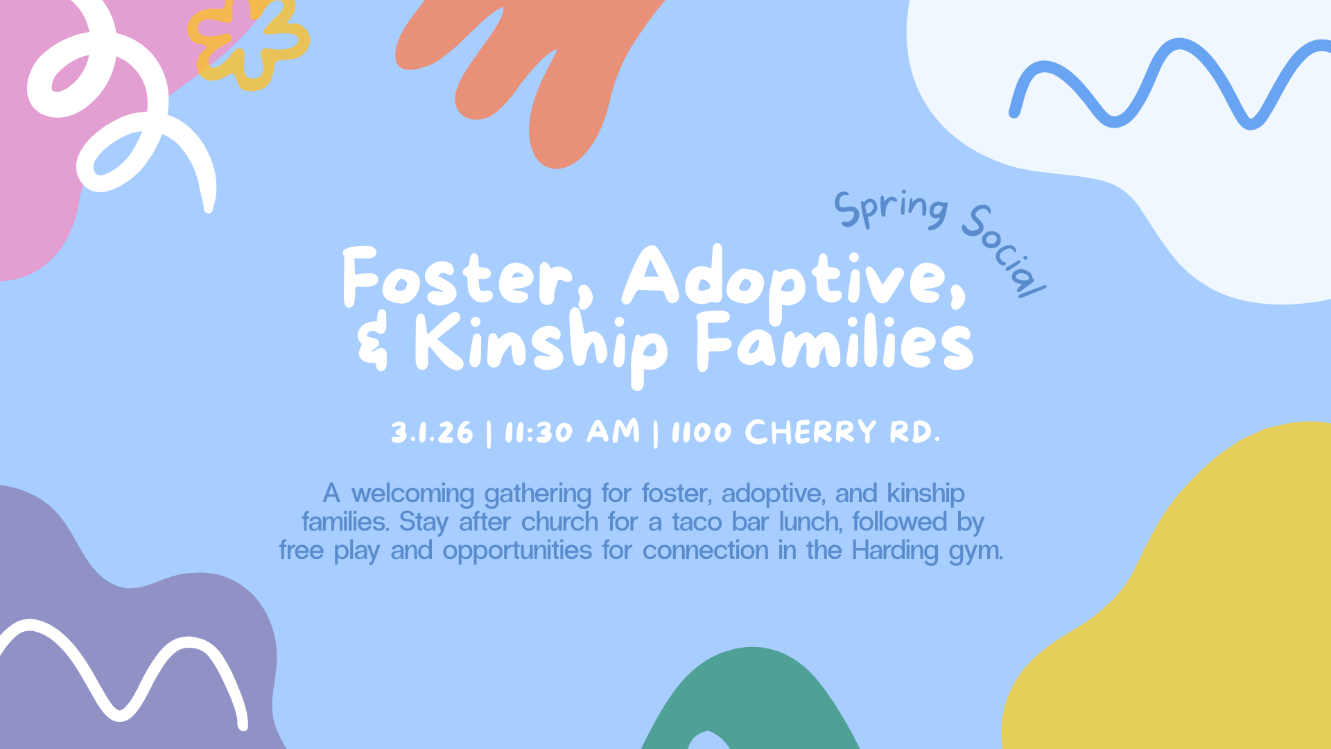 Foster, Adoptive, & Kinship Family Lunch