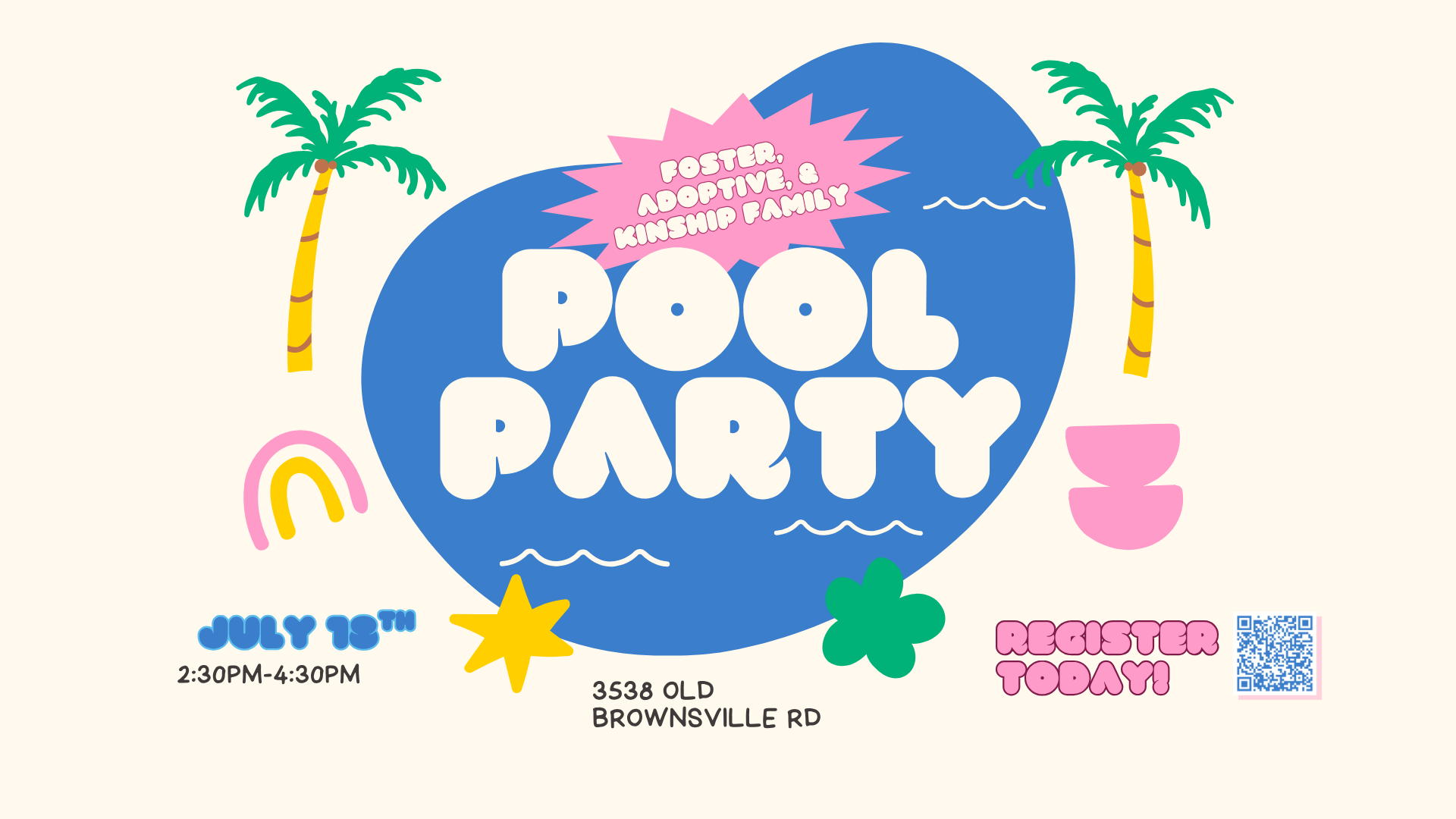 Pool Party (Foster, Adoptive, & Kinship Family)
