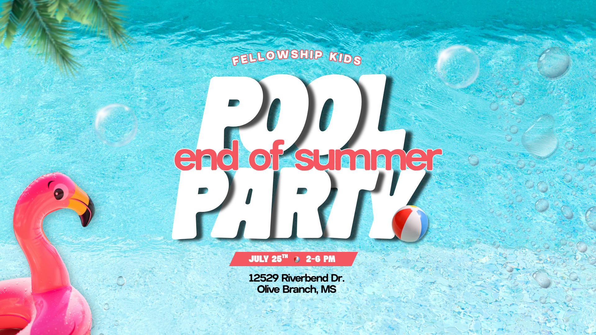 End of Summer Pool party