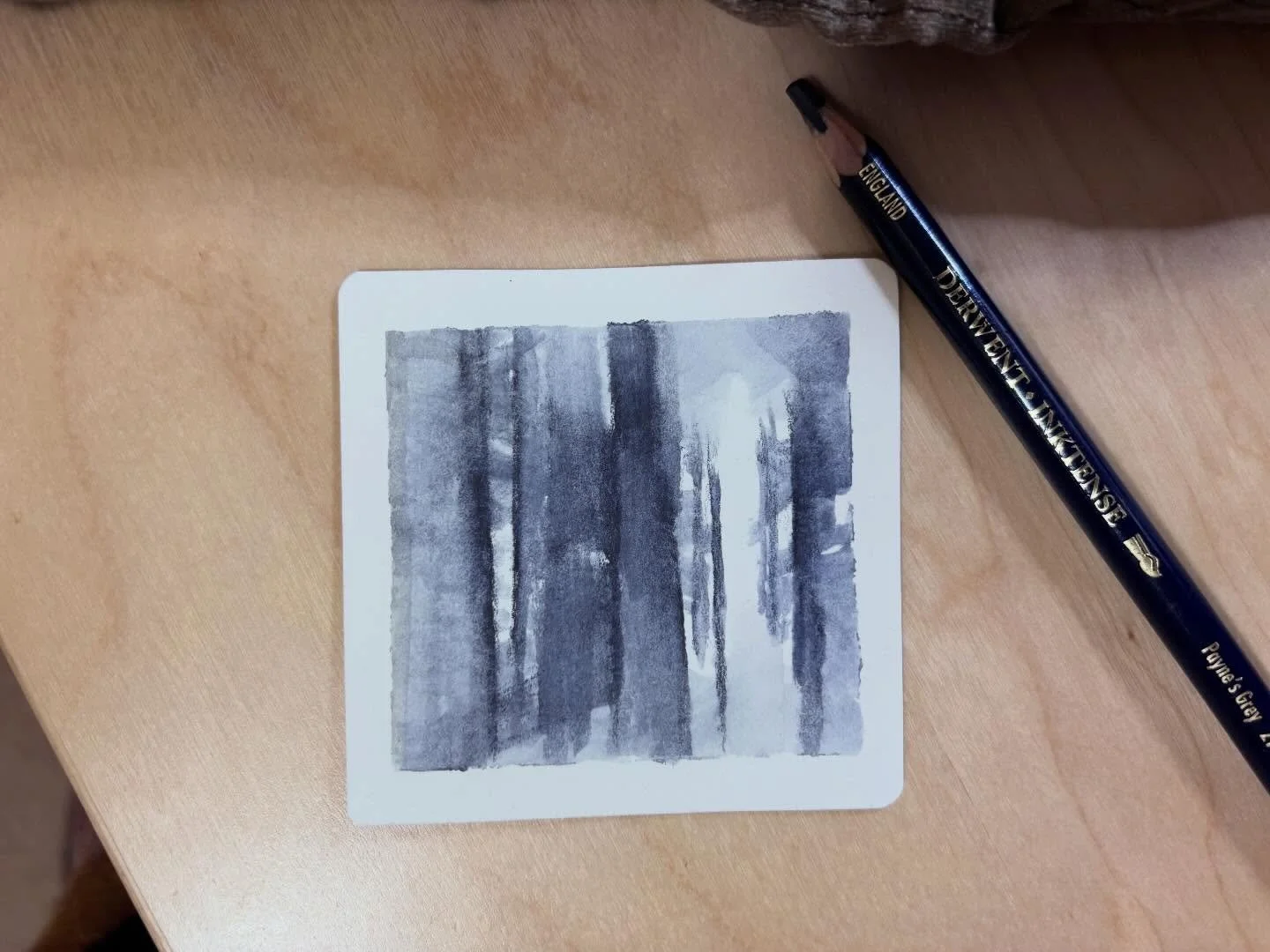 When I&rsquo;m mobile or just can&rsquo;t get into the studio for extended sessions, I&rsquo;ve been really enjoying doing these tiny 3&rdquo; ink pencil studies. I have a bunch of blanks in my Sendak (no affiliation with Peg and Awl, I just adore th