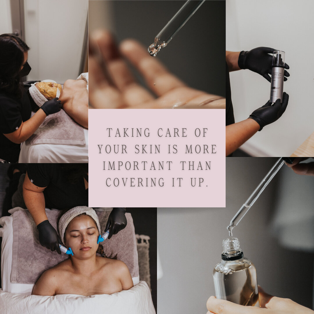 Instead of hiding your skin under makeup or filters, be confident with the skin you have! A great skincare routine and routine facials are essential to healthy, glowing skin. ✨​​​​​​​​​

#healthyskin #glowingskin #beauty #skincare #skincaretips #skin