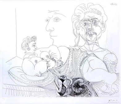 Vieux Modele Pour Jeune Odalisque