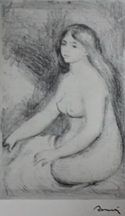 Baigneuse Assise