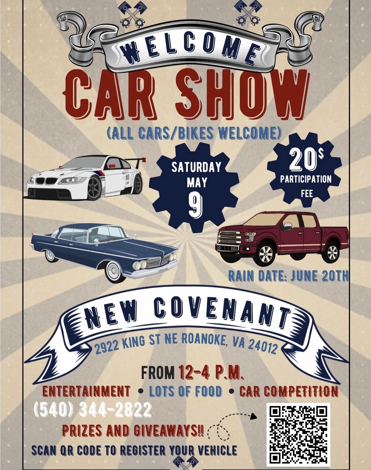 2026 New Covenant Car Show