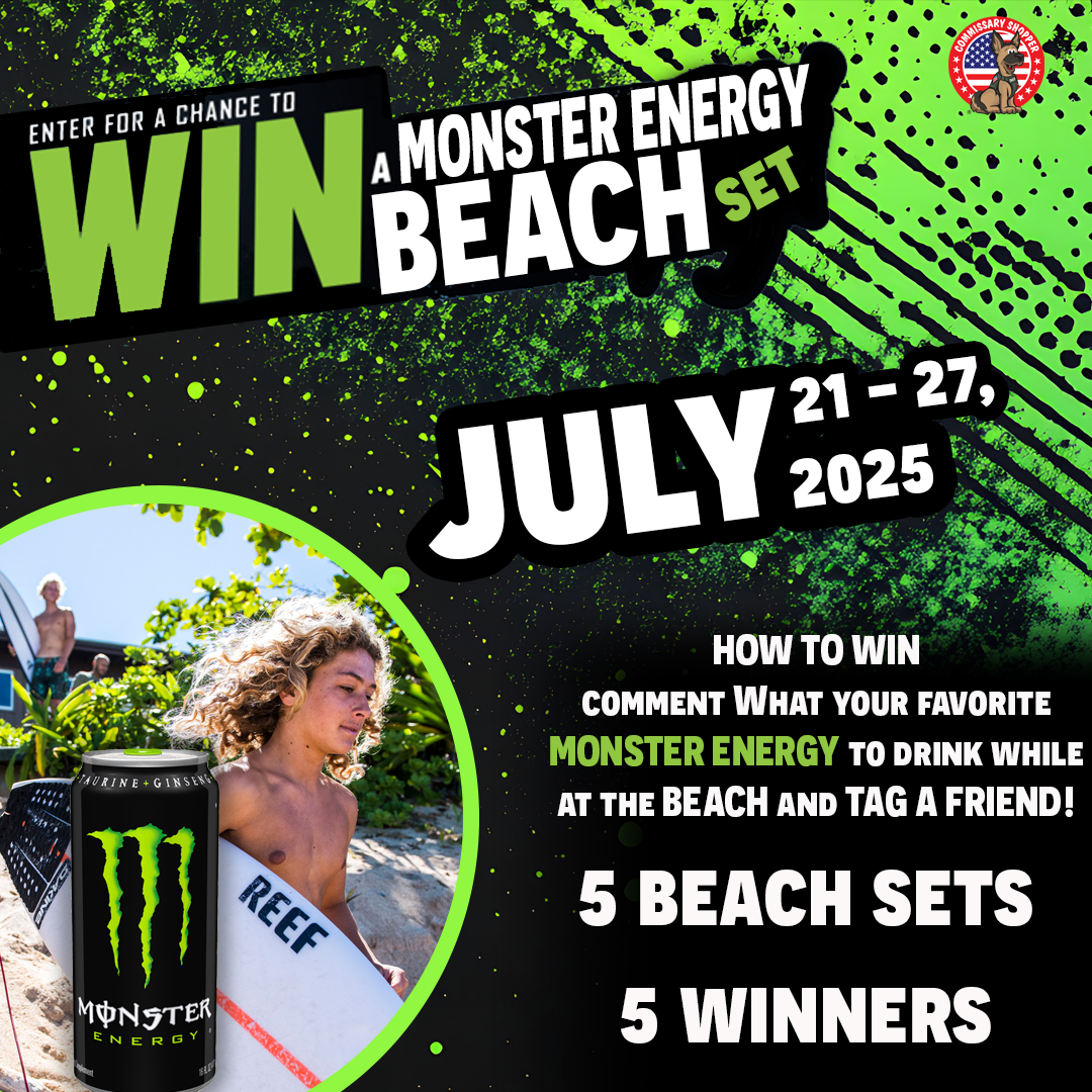 Monster Energy Beach Set Giveaway