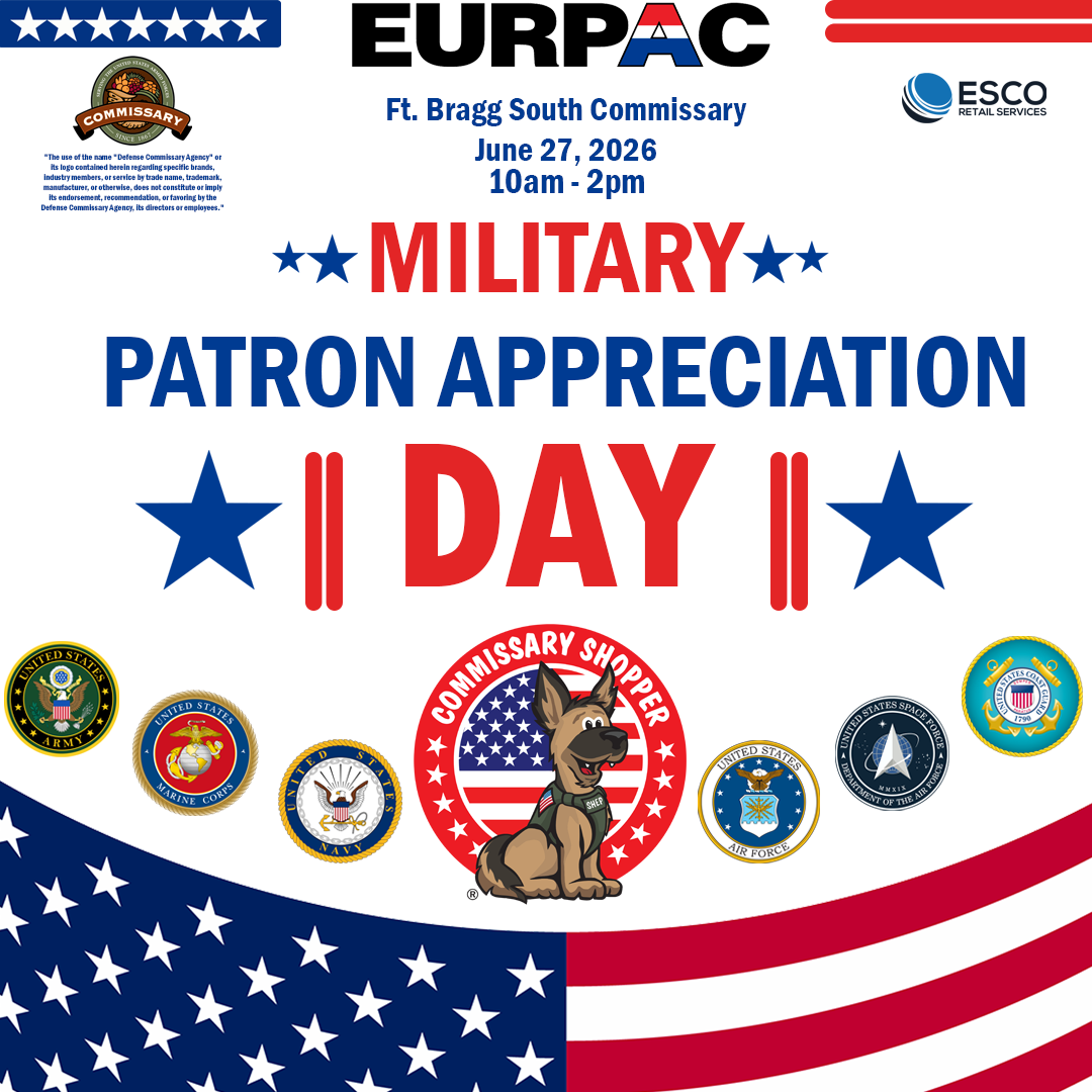 Military Patron Appreciation Day - Ft. Bragg South