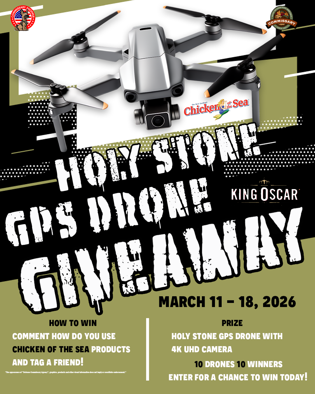 Chicken of the Sea: Drone Giveaway