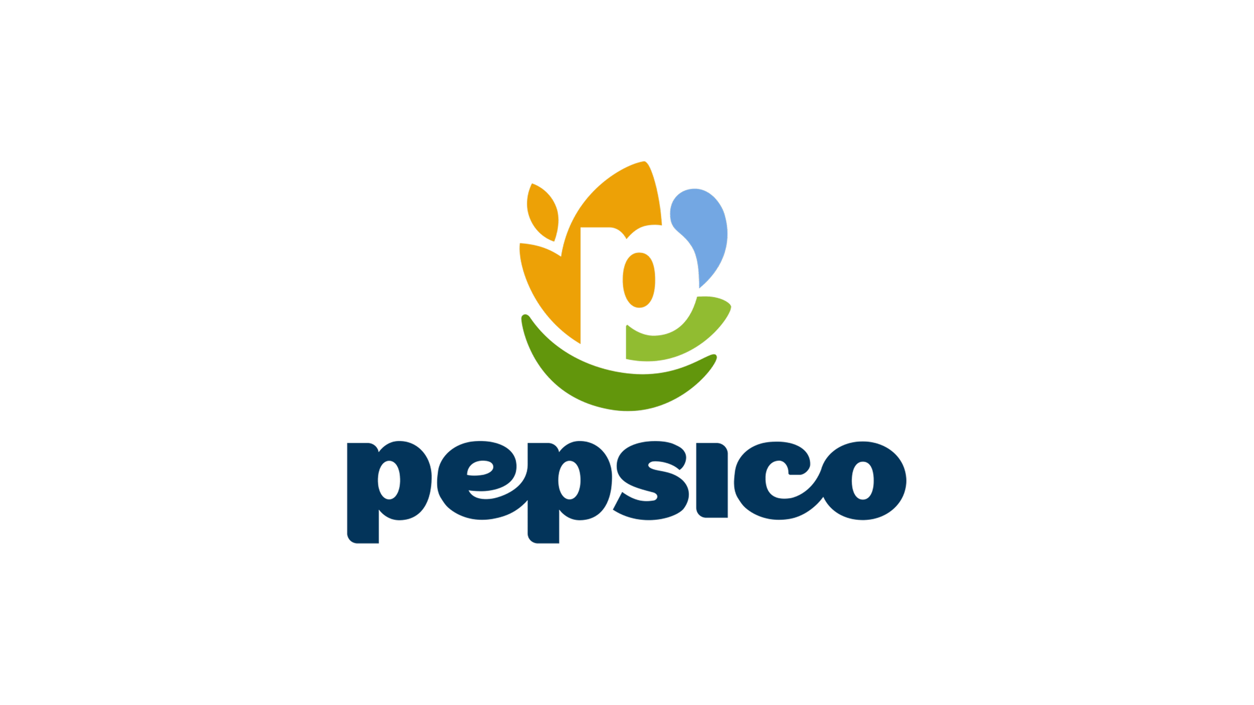 Persico logo featuring a multicolored flower with lowercase "p" icon and bold lowercase blue text.
