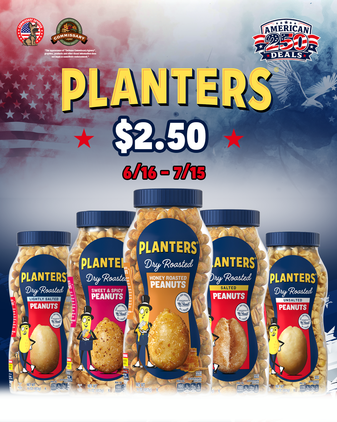 American 250 Deals_Planters Nuts