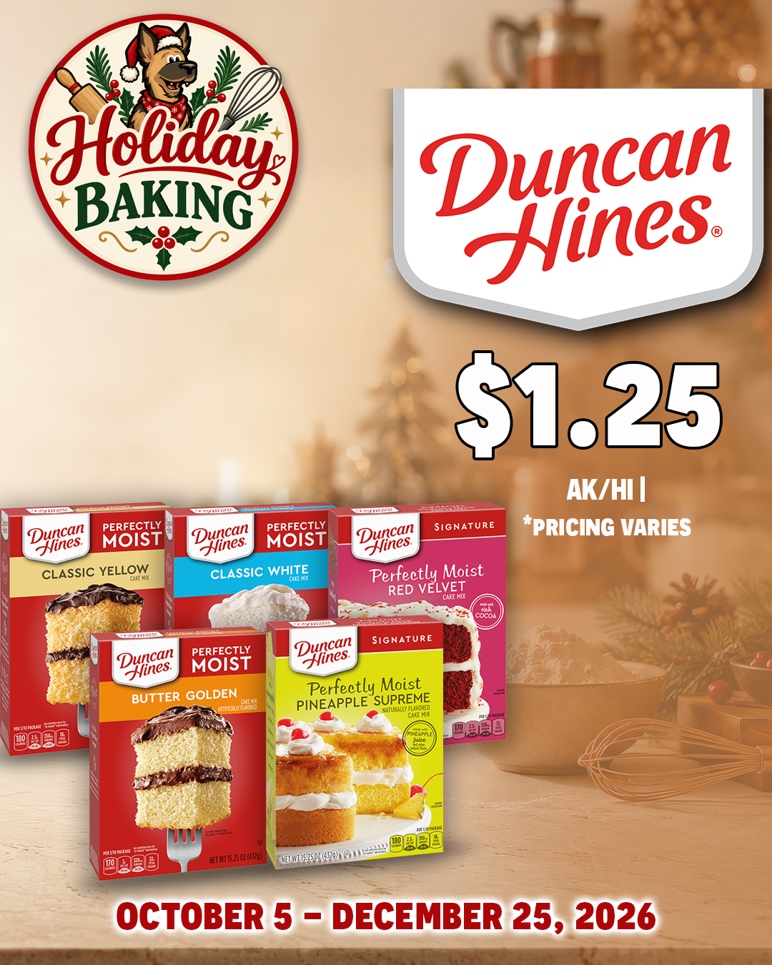 Holiday Baking at the Commissary_Duncan Hines_Cake Mix