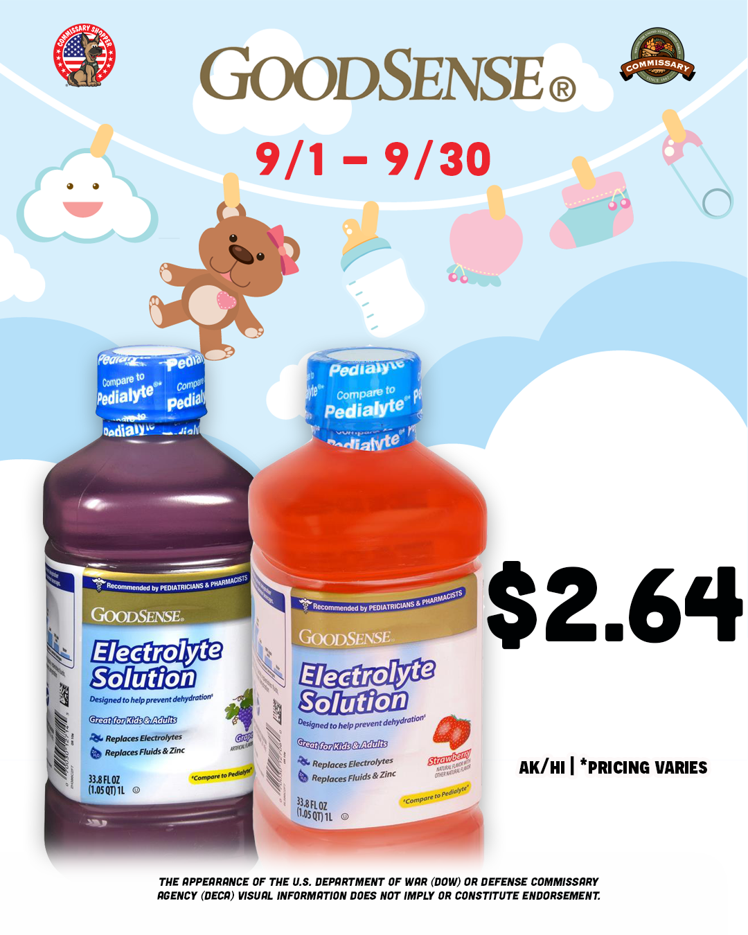 GoodSense Electrolyte Hydration - Commissary Shopper
