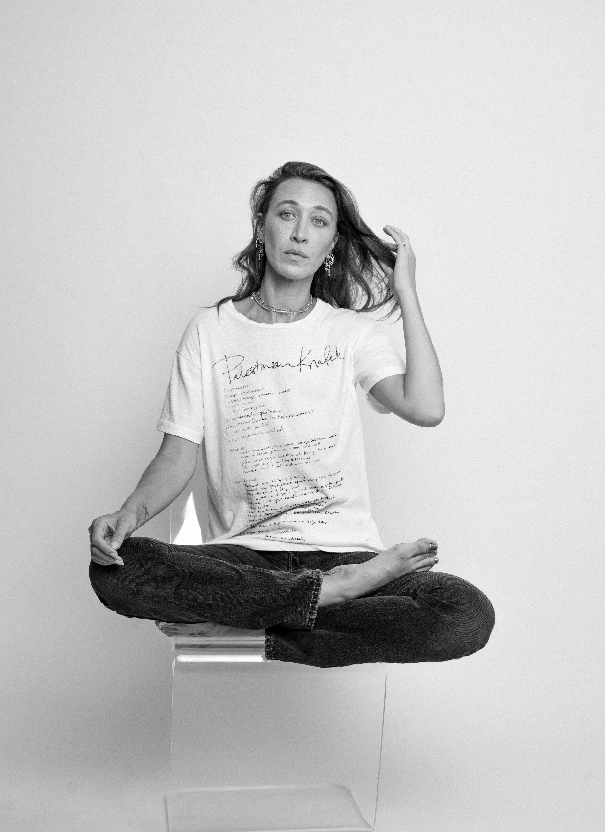 Alana Hadid x FYVP collaboration t shirt 2022