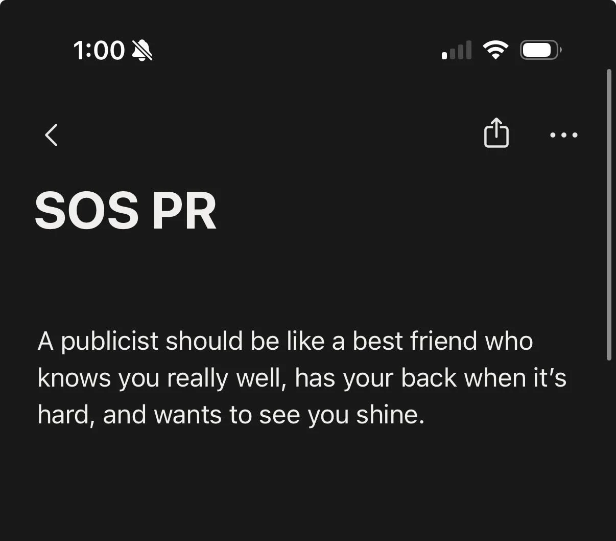 Raise your hand if you need a publicist in your life. 🤚 
HMU if you need a friend.