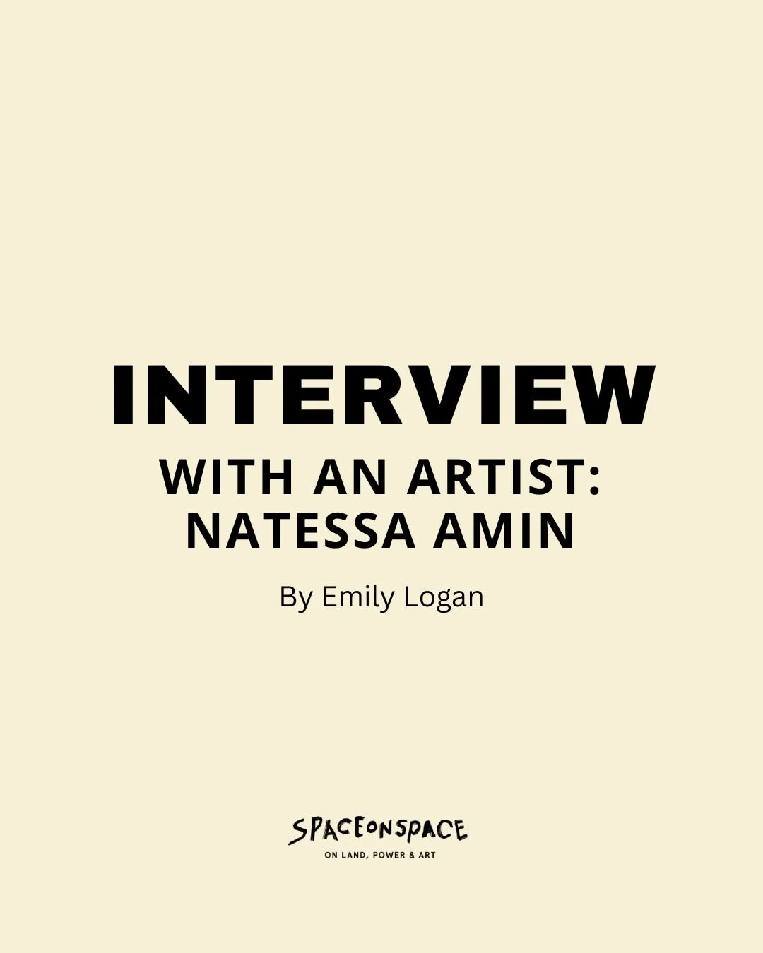 Read our latest interview with Natessa Amin @natessa.amin . This is part of our series on Philadelphia-based artists. 

Amin&nbsp;is a painter, sculptor, and installation artist based in Philadelphia whose work explores hybridity, ornament, and the r