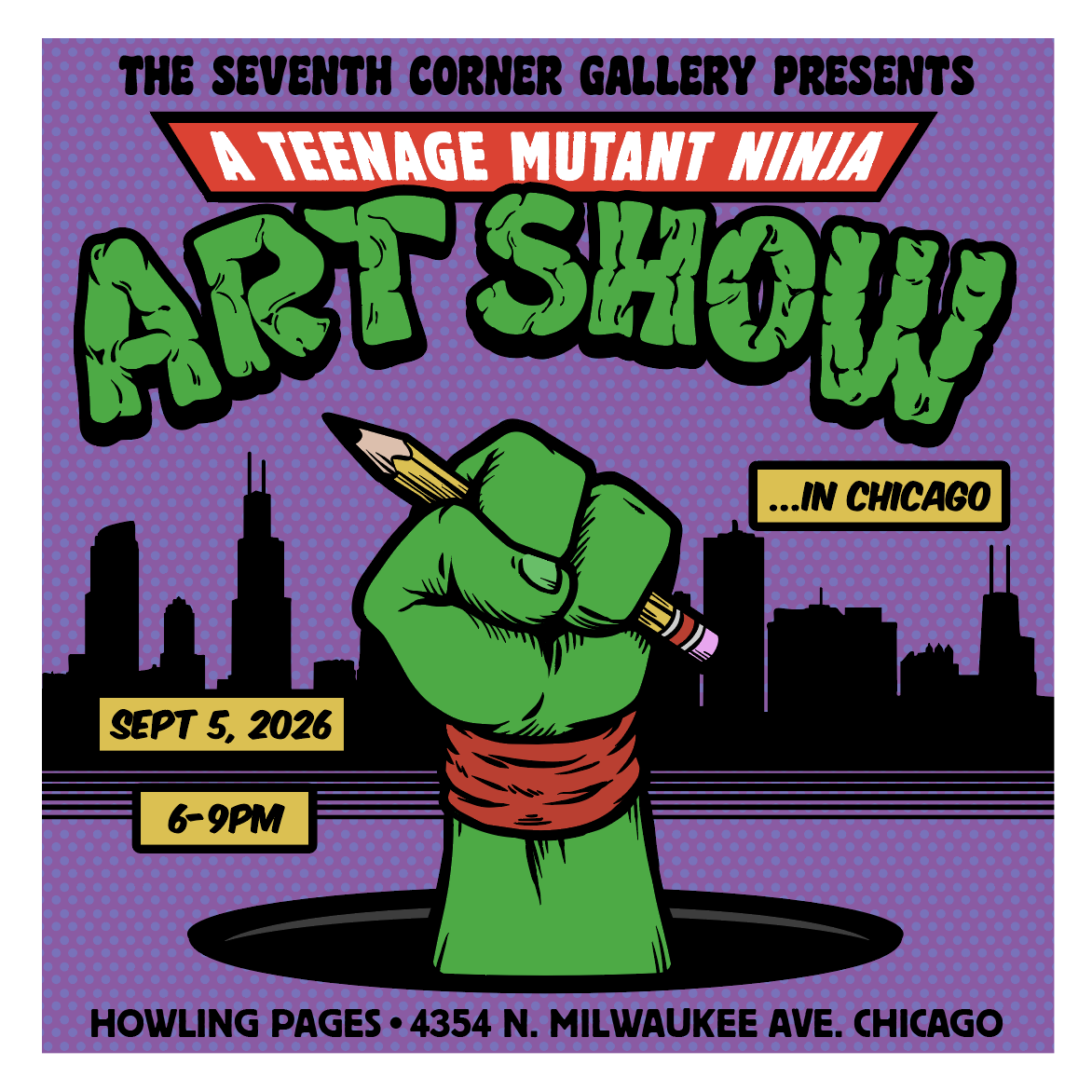 A Teenage Mutant Ninja Art Show