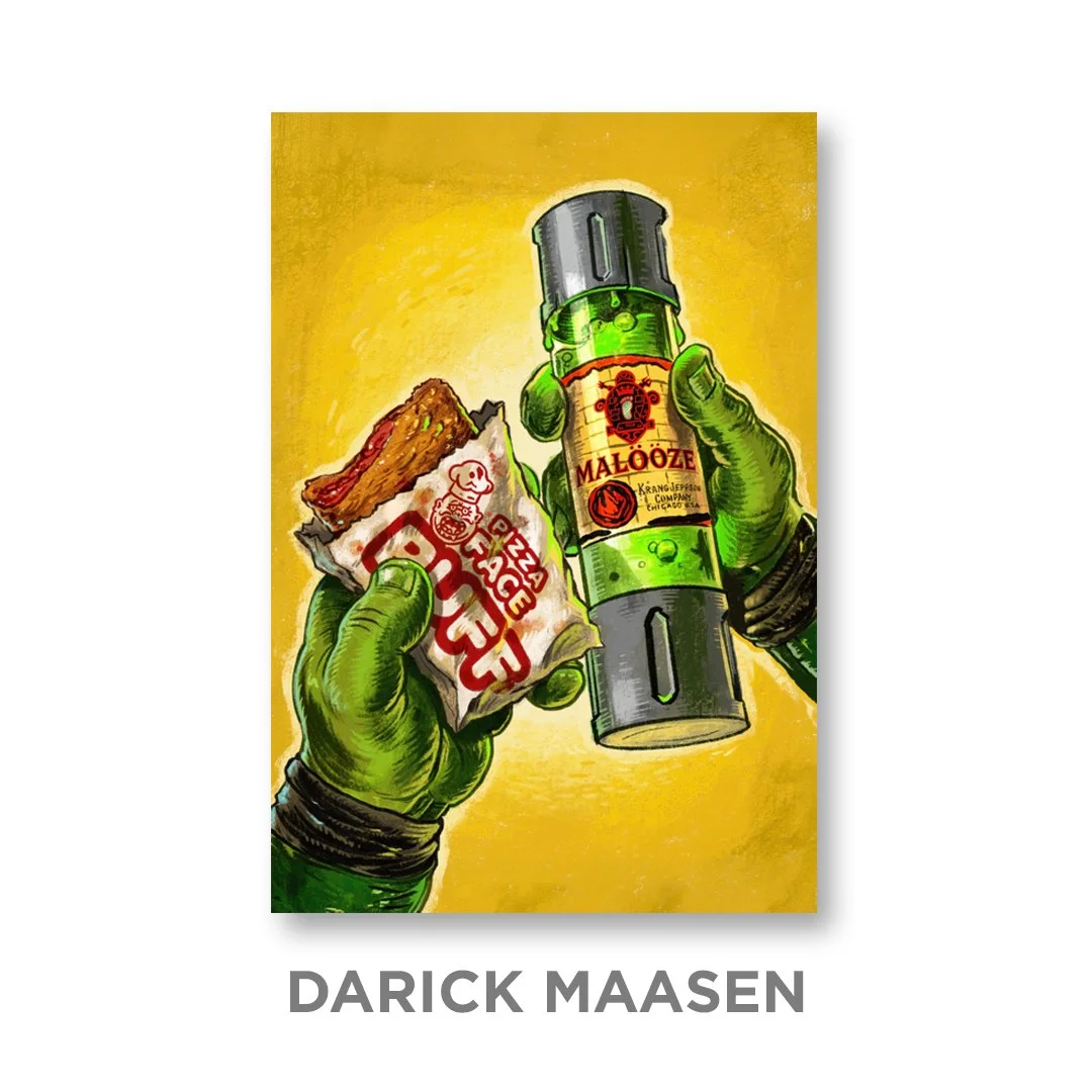 "Chicago Style Sewer Treats" print by Darick Maasen