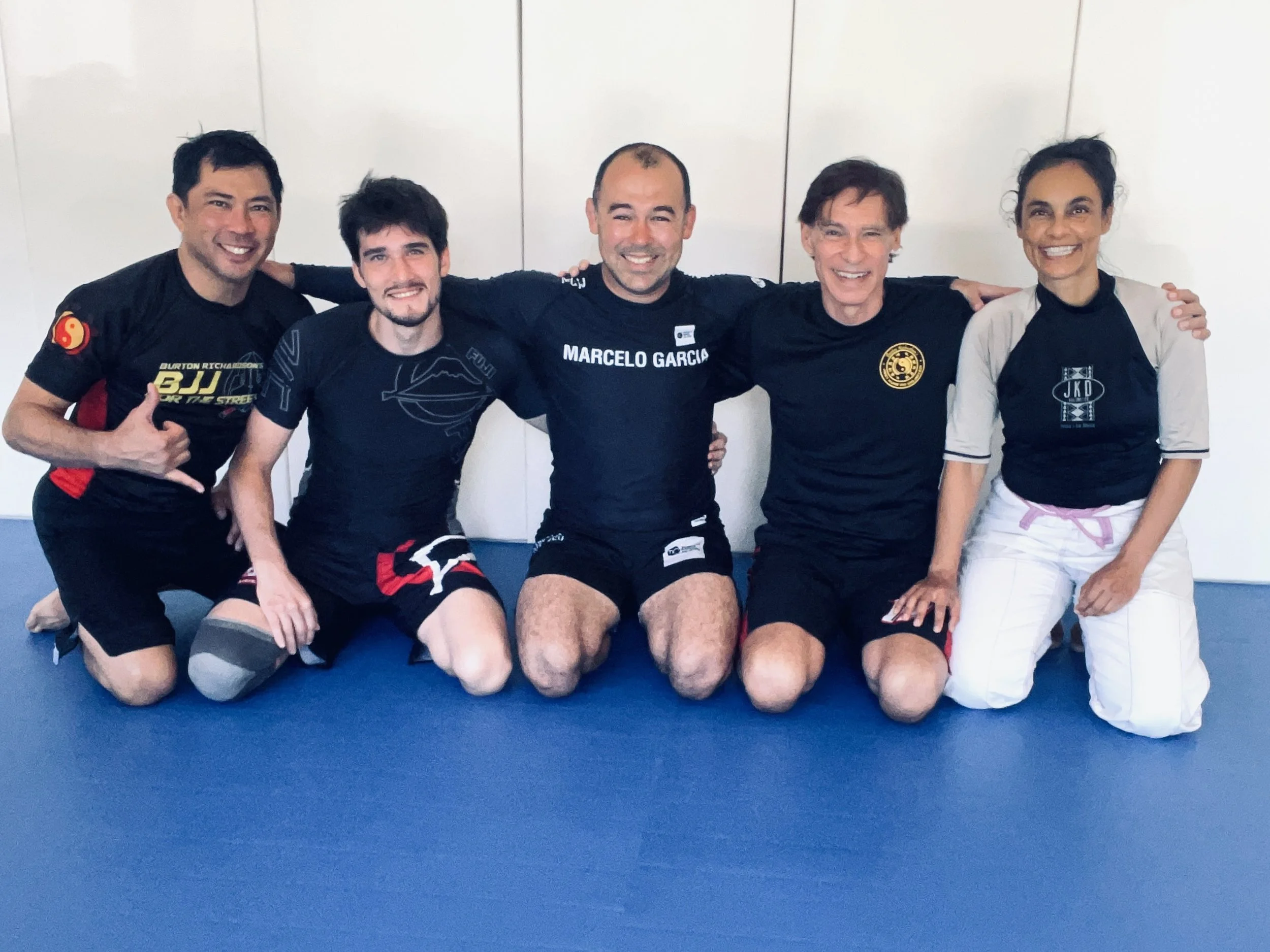 Training with Marcelo Garcia